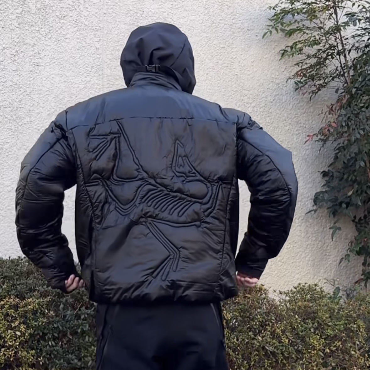 Arc'teryx System A Ogee Insulated Jacket Black 착용 스타일