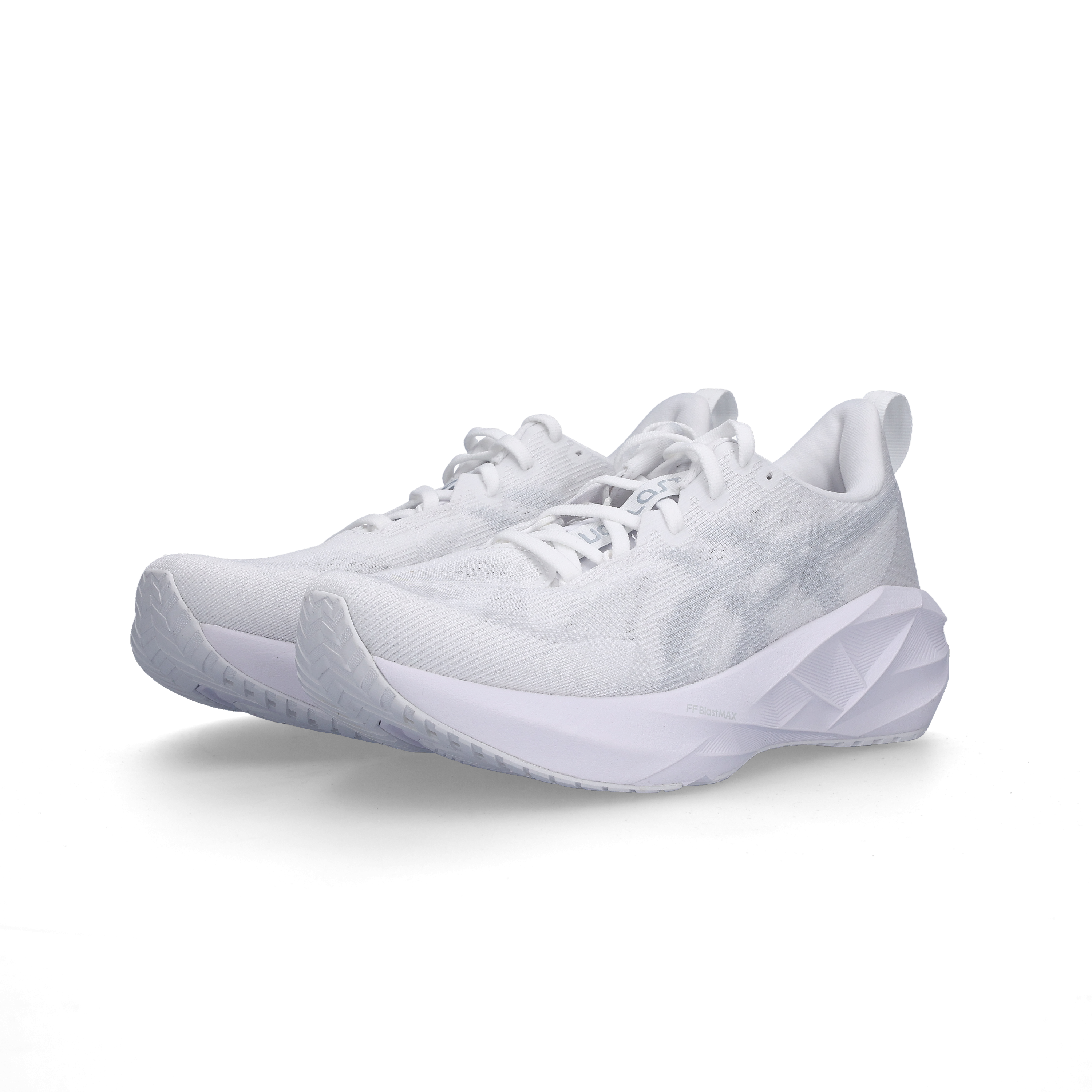 Asics Novablast 5 White Piedmont Grey