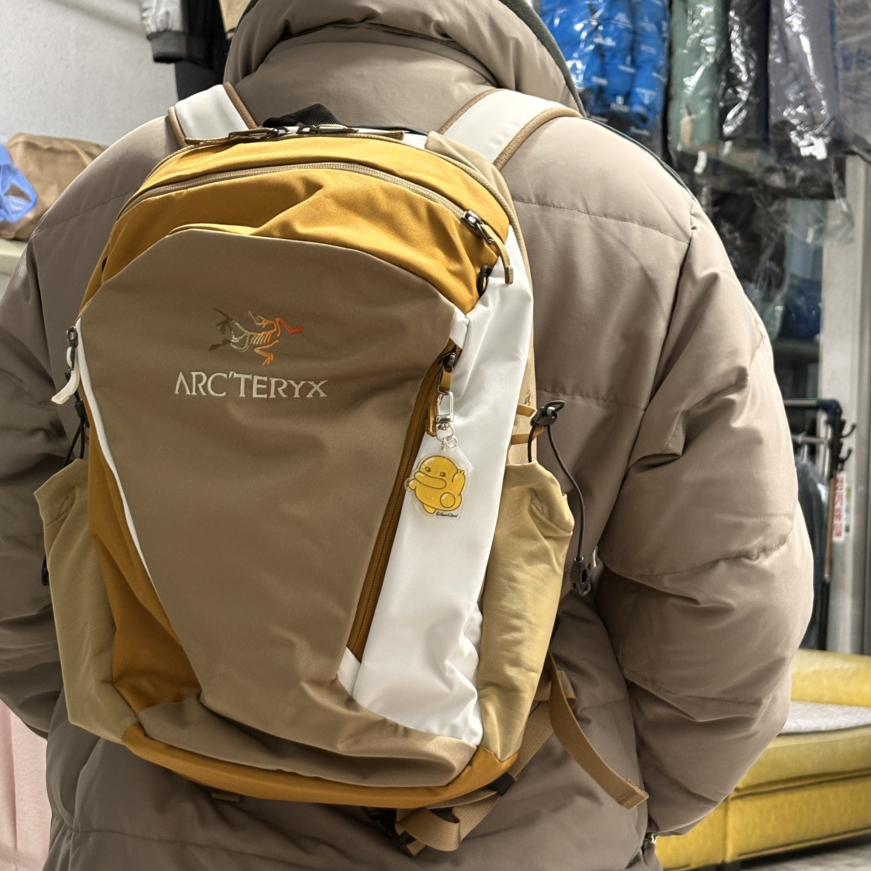 Arc'teryx x Beams Mantis 26L Backpack Nagomi 착용 스타일