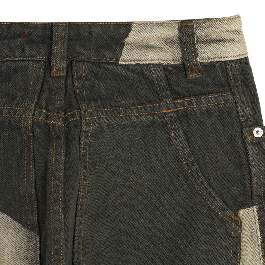 에크하우스 라타 우먼 와이드 레그 진 타일 - 25SS(Eckhaus Latta Women Wide Leg Jean Tile - 25SS) - 6