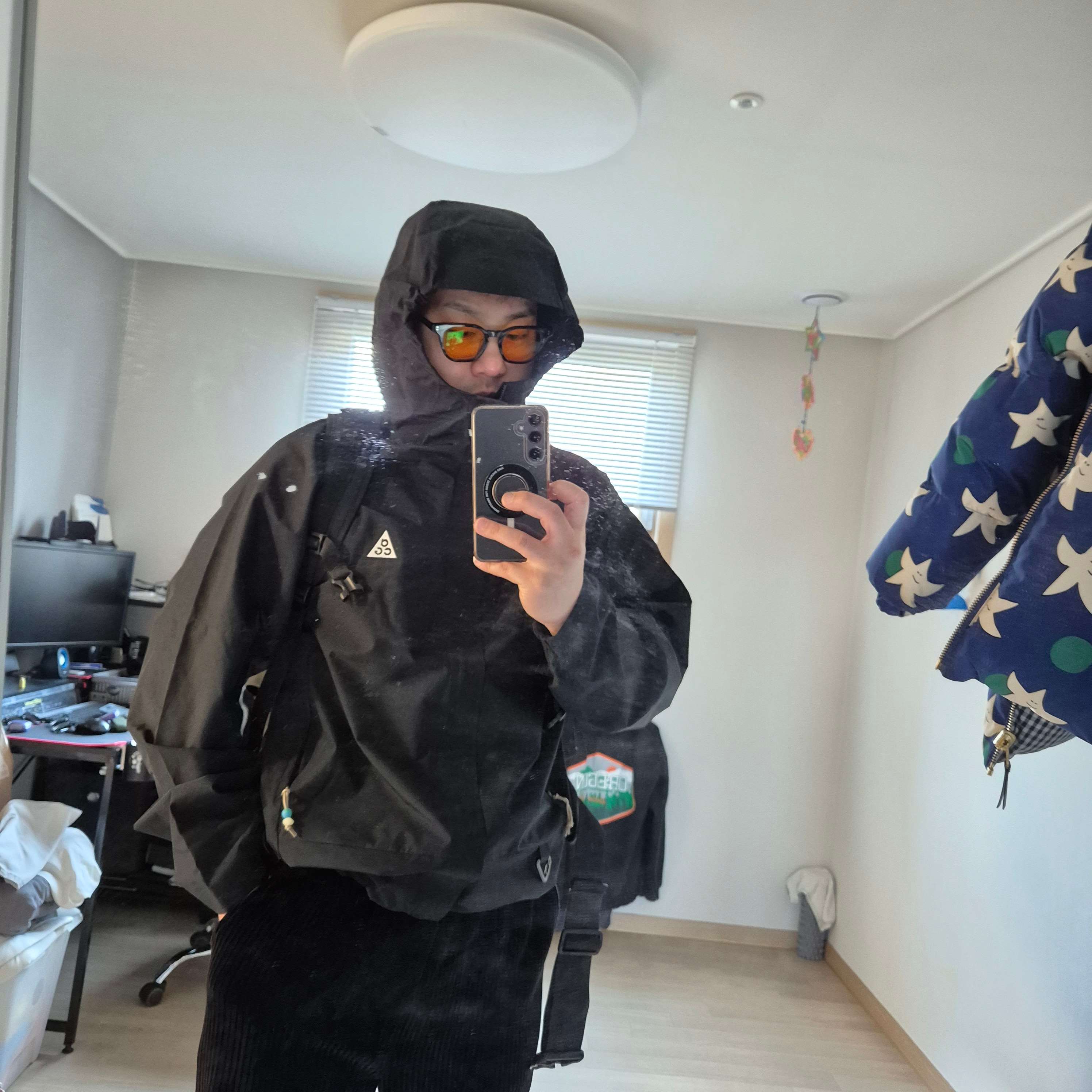 Nike ACG Storm-Fit ADV Cascade Rains Full Zip Jacket Black - Asia 착용 스타일 - 1