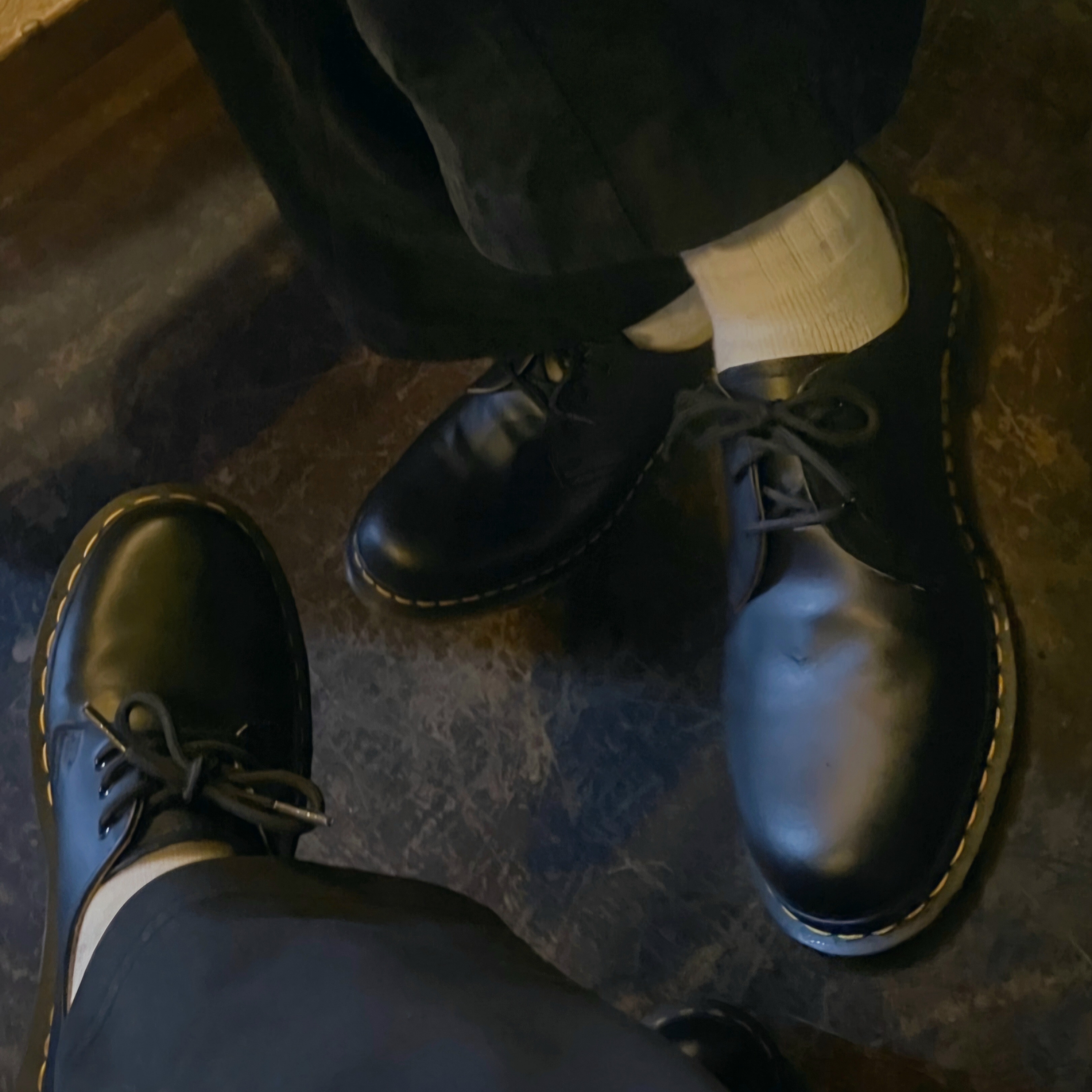 Dr. Martens 1461 Smooth Black 착용 스타일