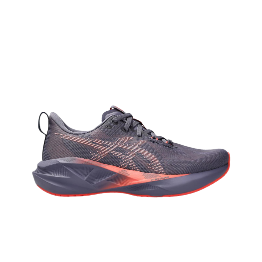 (W) Asics Novablast 5 Greyish Purple Coral Reef