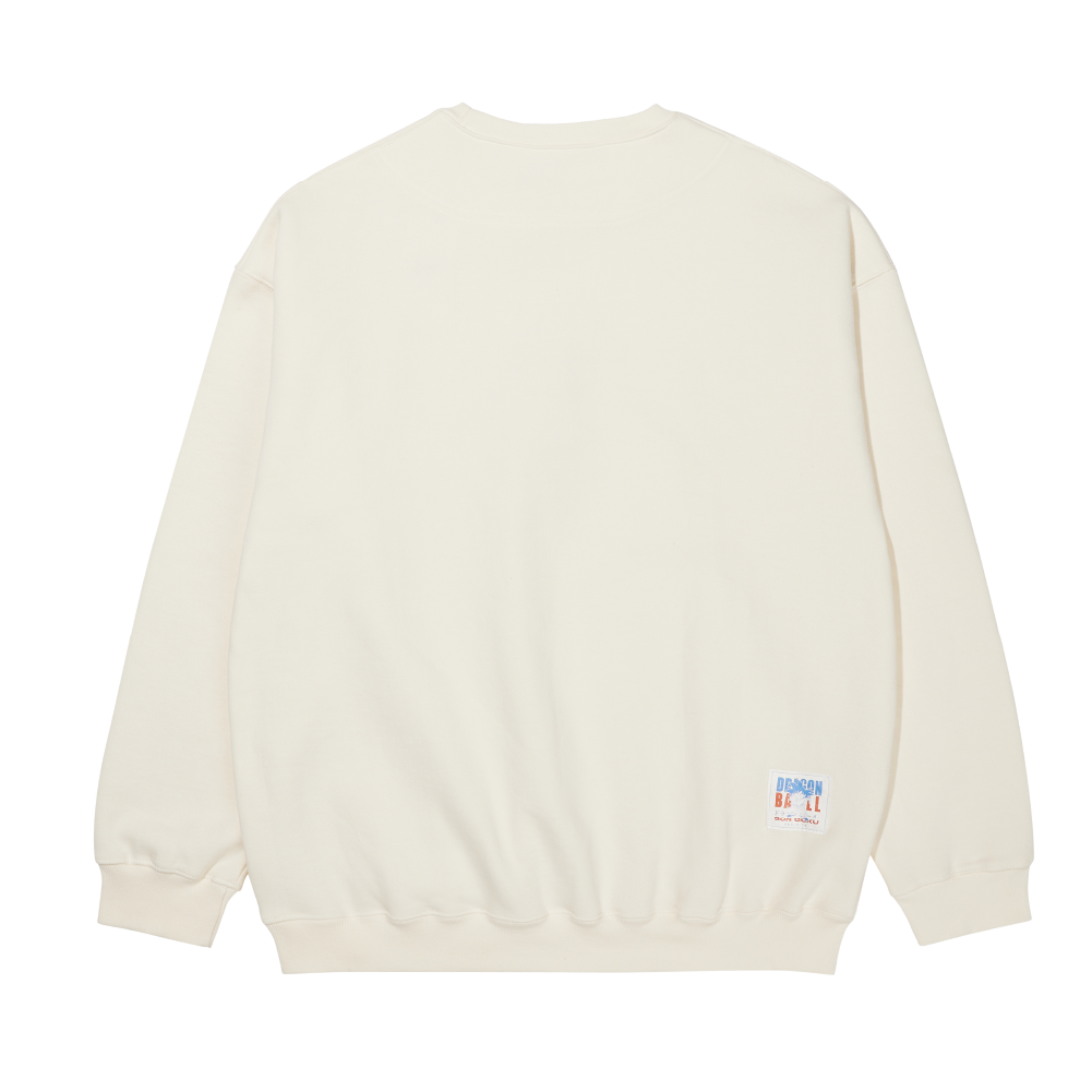 드래곤볼 그래픽 맨투맨 브루마 아이보리(DB Graphic Sweatshirt Bulma Ivory) - 2