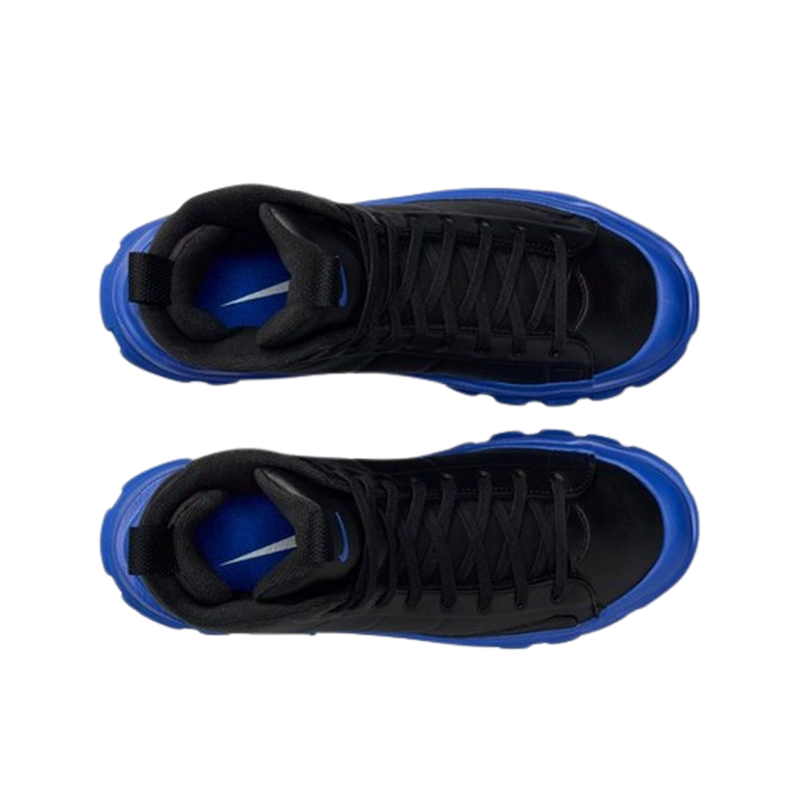 (W) 나이키 블레이저 롬 미드 블랙 레이서 블루((W) Nike Blazer Roam Mid Black Racer Blue) - 2