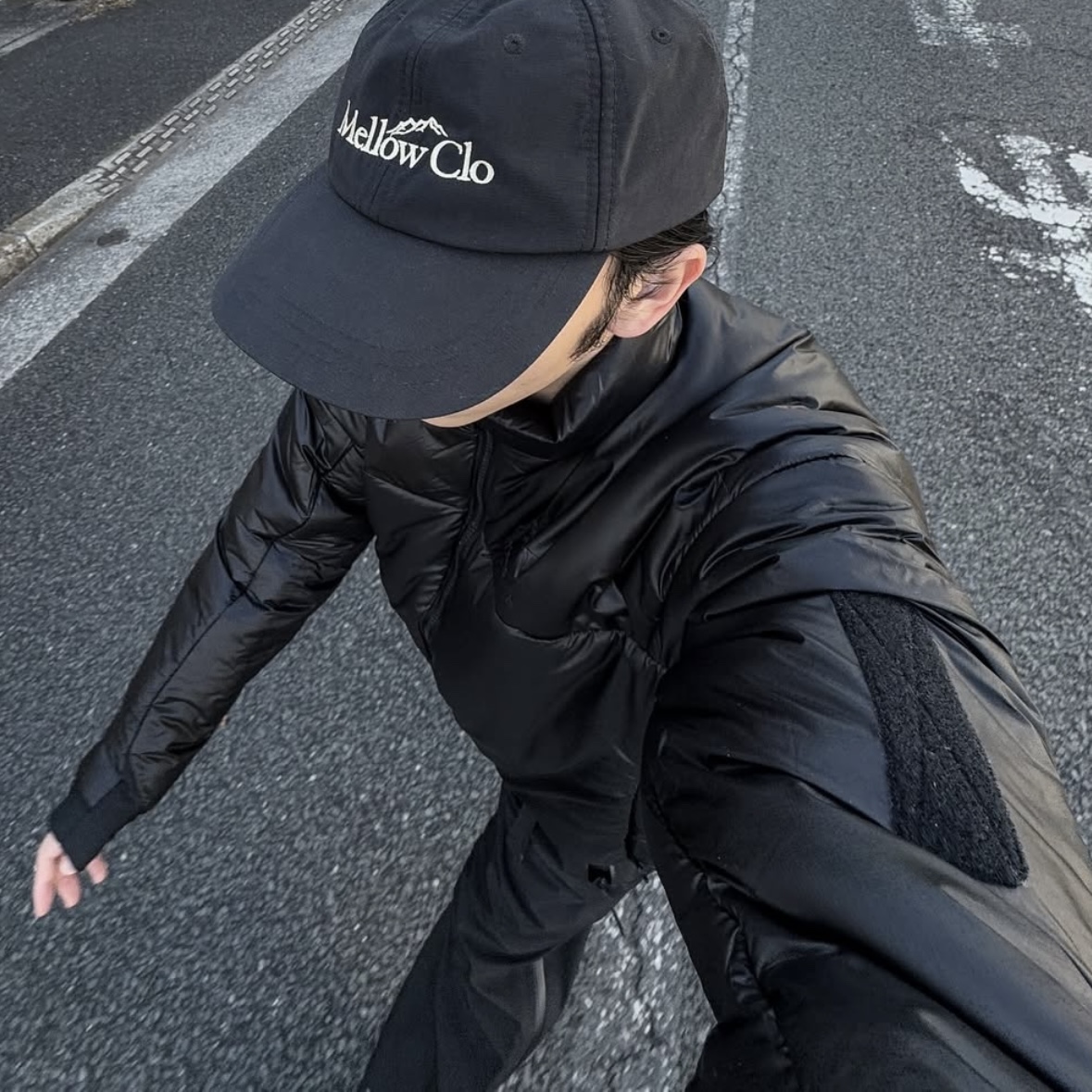 Arc'teryx System A Ogee Insulated Jacket Black 착용 스타일