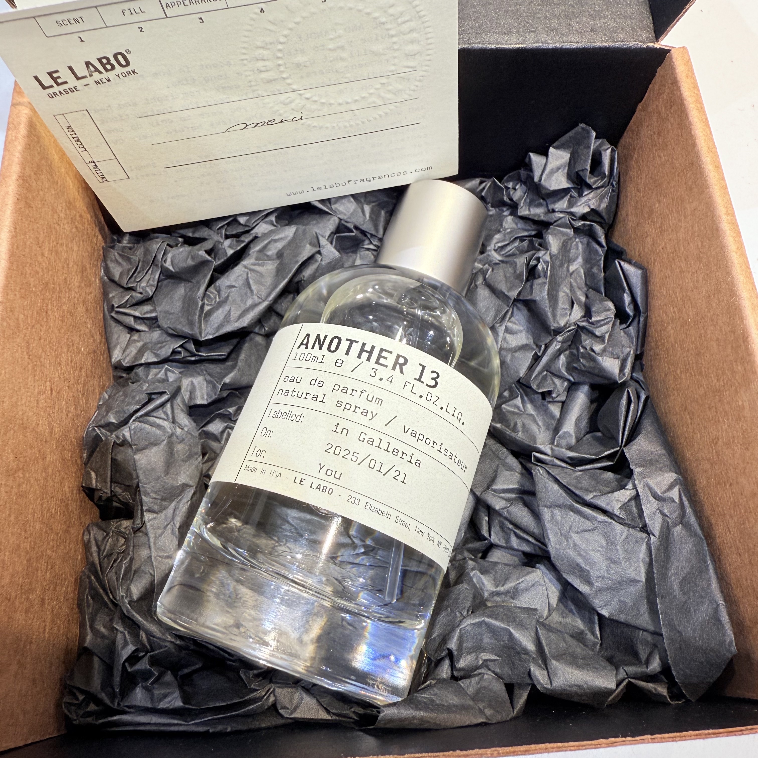 Le Labo Another 13 Eau De Parfum 100ml 착용 스타일 - 1
