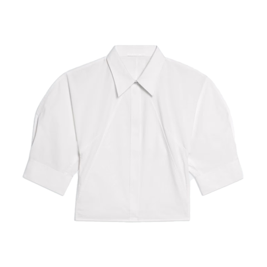 헬무트 랭 우먼 아티큘레이티드 셔츠 화이트 - 25SS