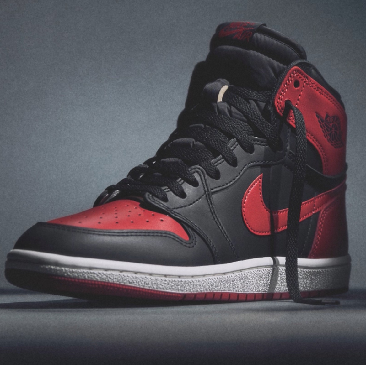 Jordan 1 High 85 Bred, Jordan 1 x Tune High 85 Bred (Special Package) 착용 스타일 - 1
