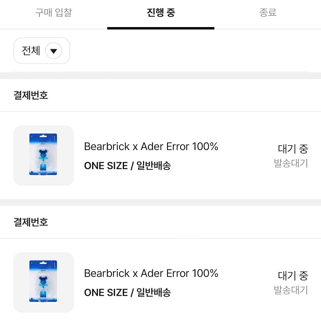 Bearbrick x Ader Error 100% 착용 스타일 - 8