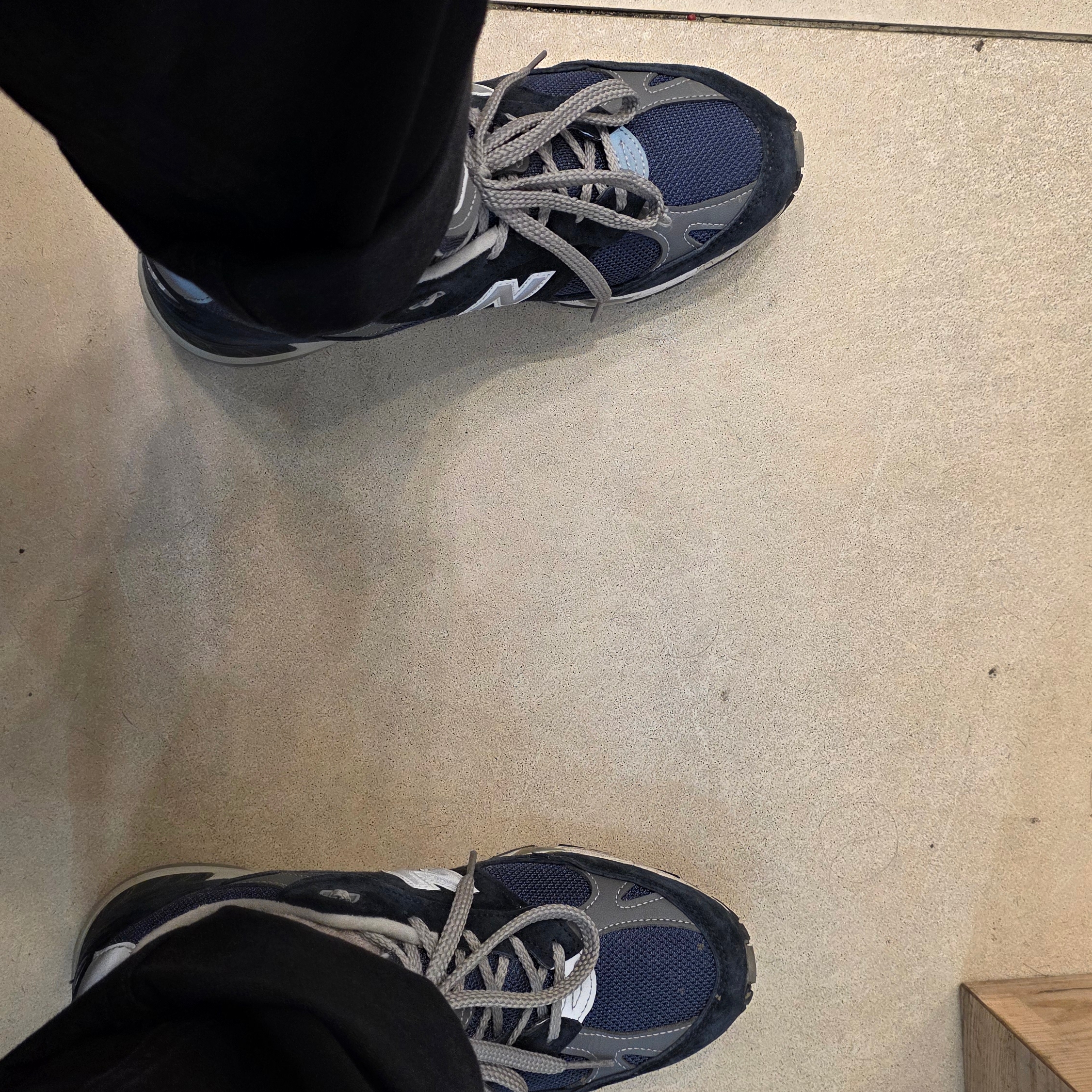 (W) New Balance 991 Made in UK Navy 착용 스타일