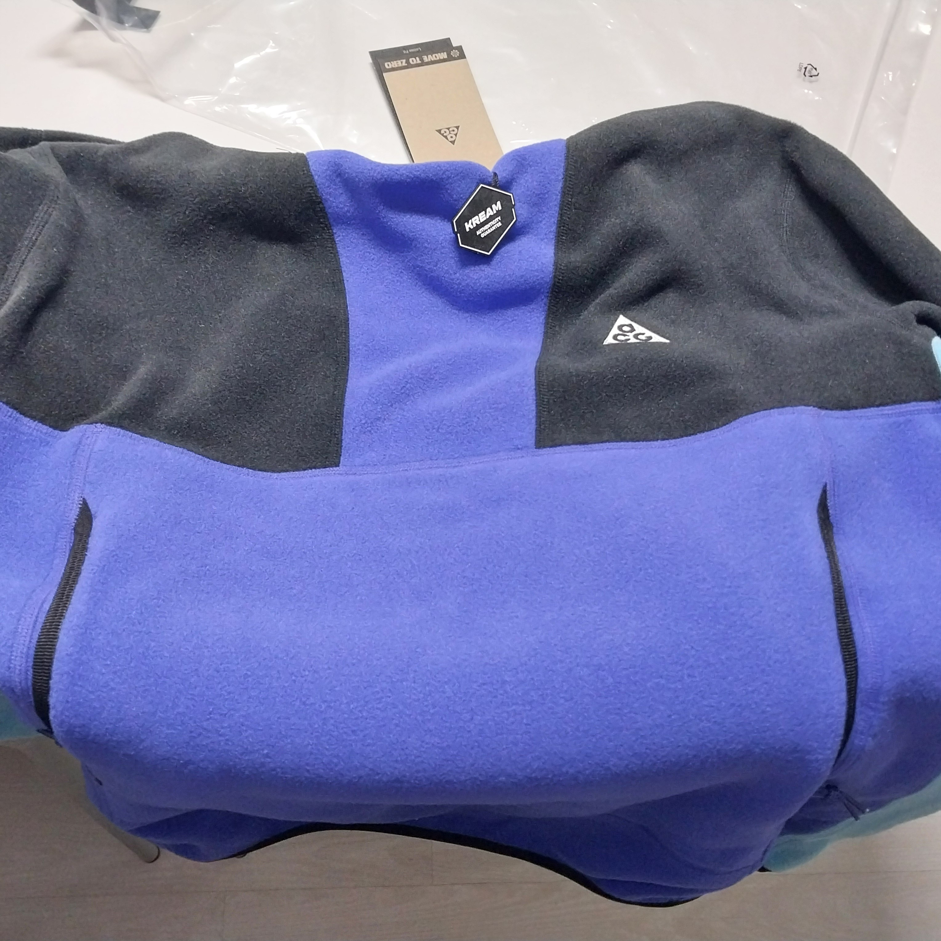 Nike ACG Polartec Wolf Tree Pullover Hoodie Persian Violet - Asia 착용 스타일 - 2