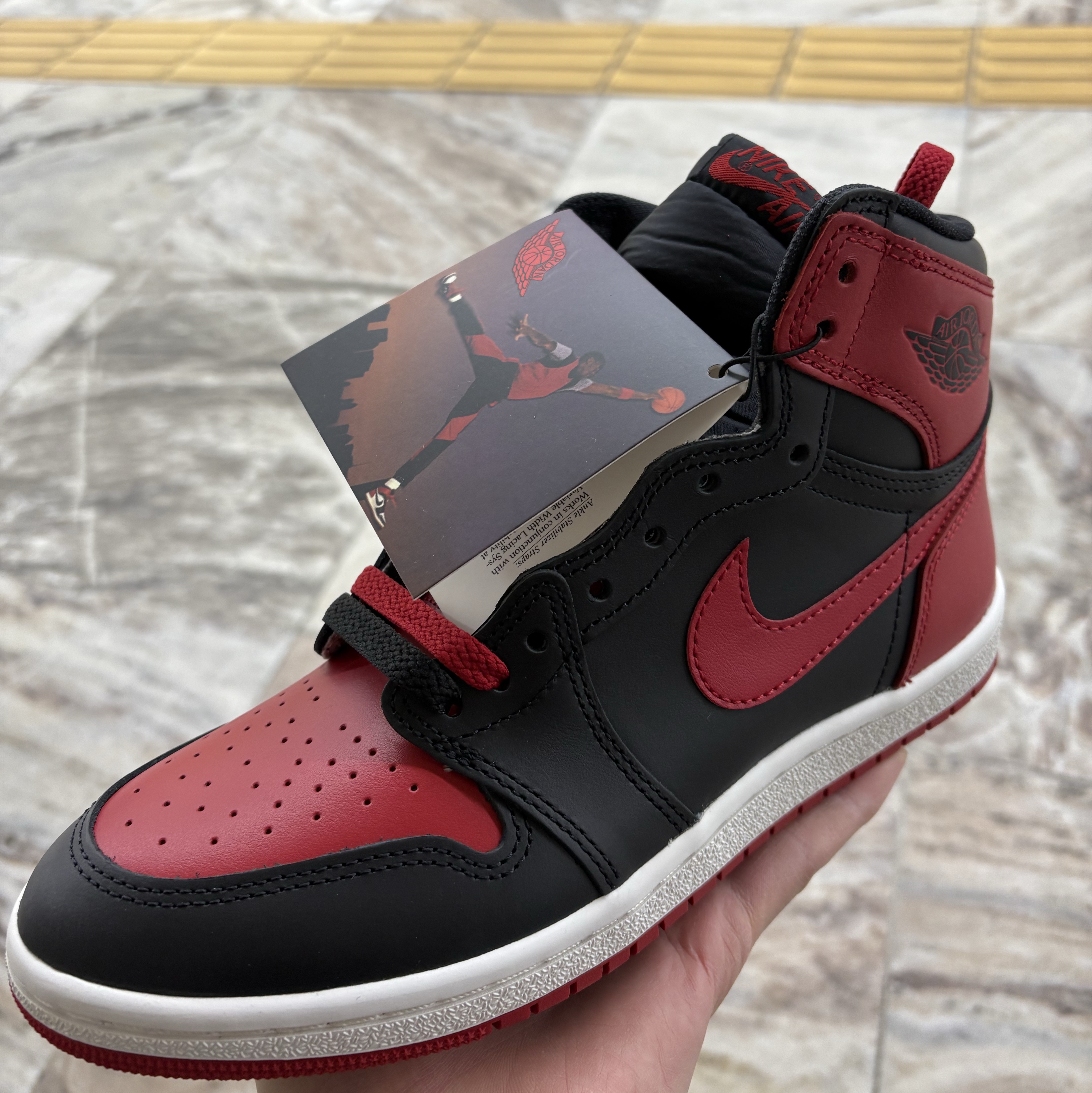 Jordan 1 High 85 Bred 착용 스타일