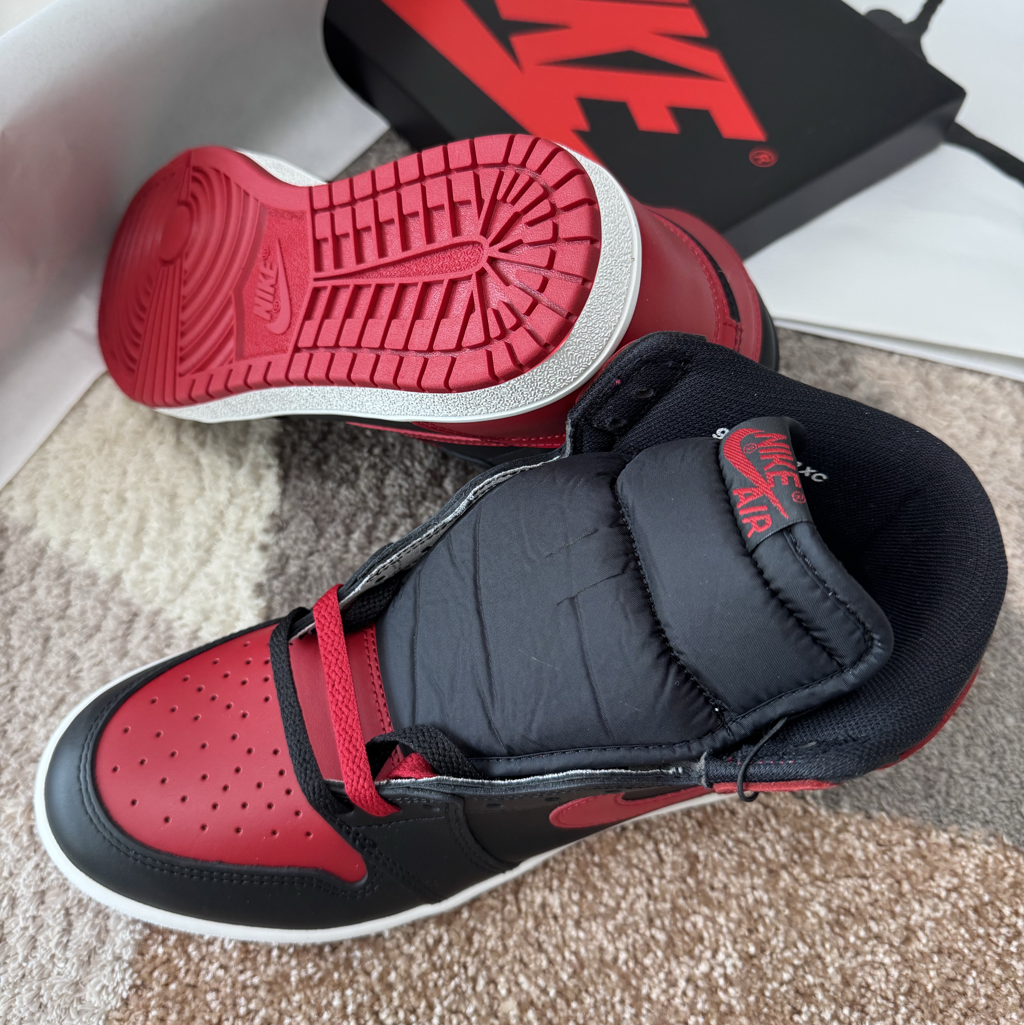 Jordan 1 High 85 Bred 착용 스타일 - 3