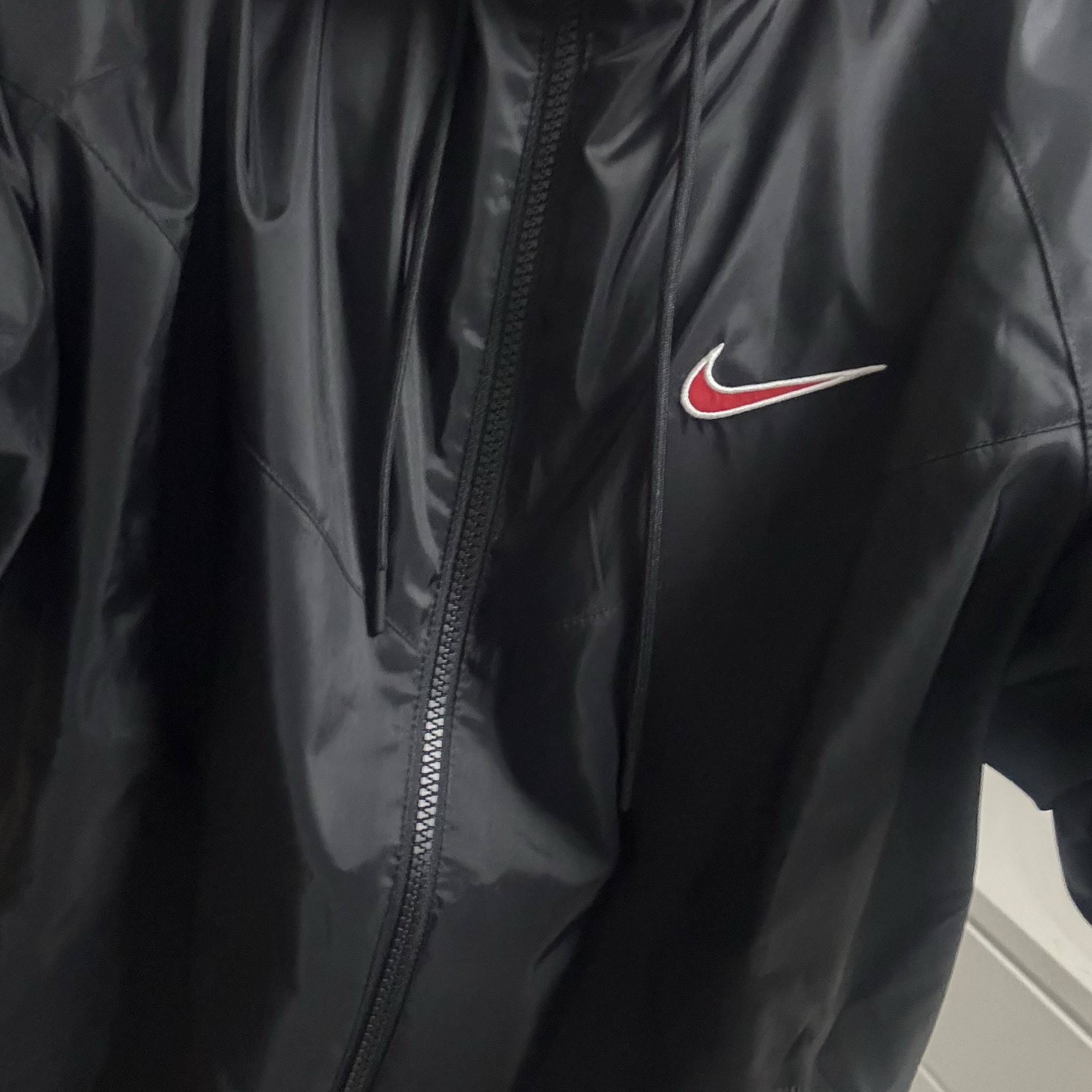 Nike Windrunner Woven Legend Jacket Black - Asia 착용 스타일