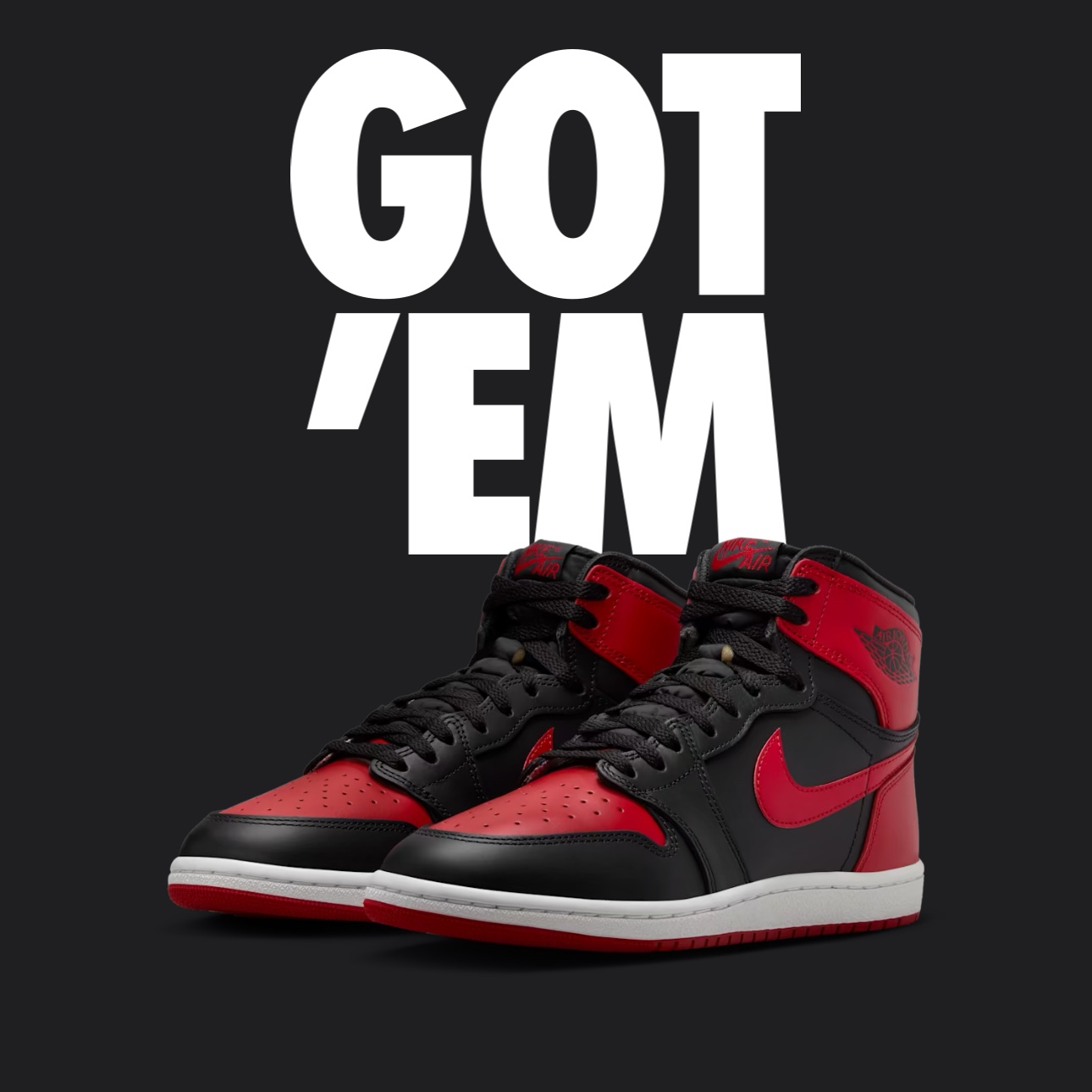 Jordan 1 High 85 Bred 착용 스타일 - 1