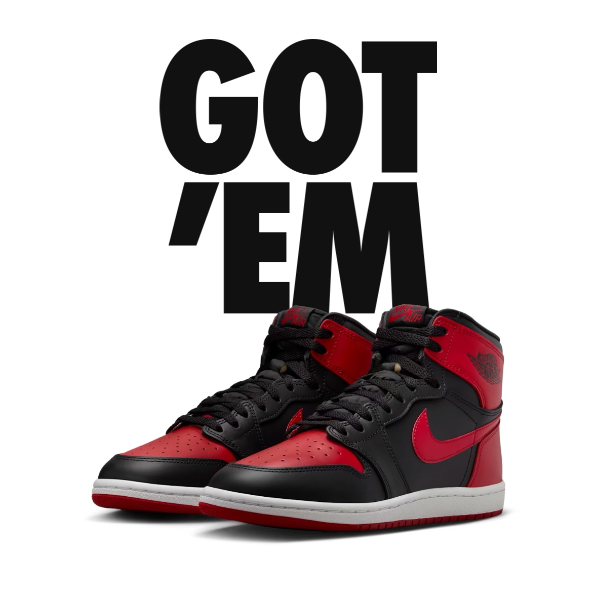 Jordan 1 High 85 Bred 착용 스타일
