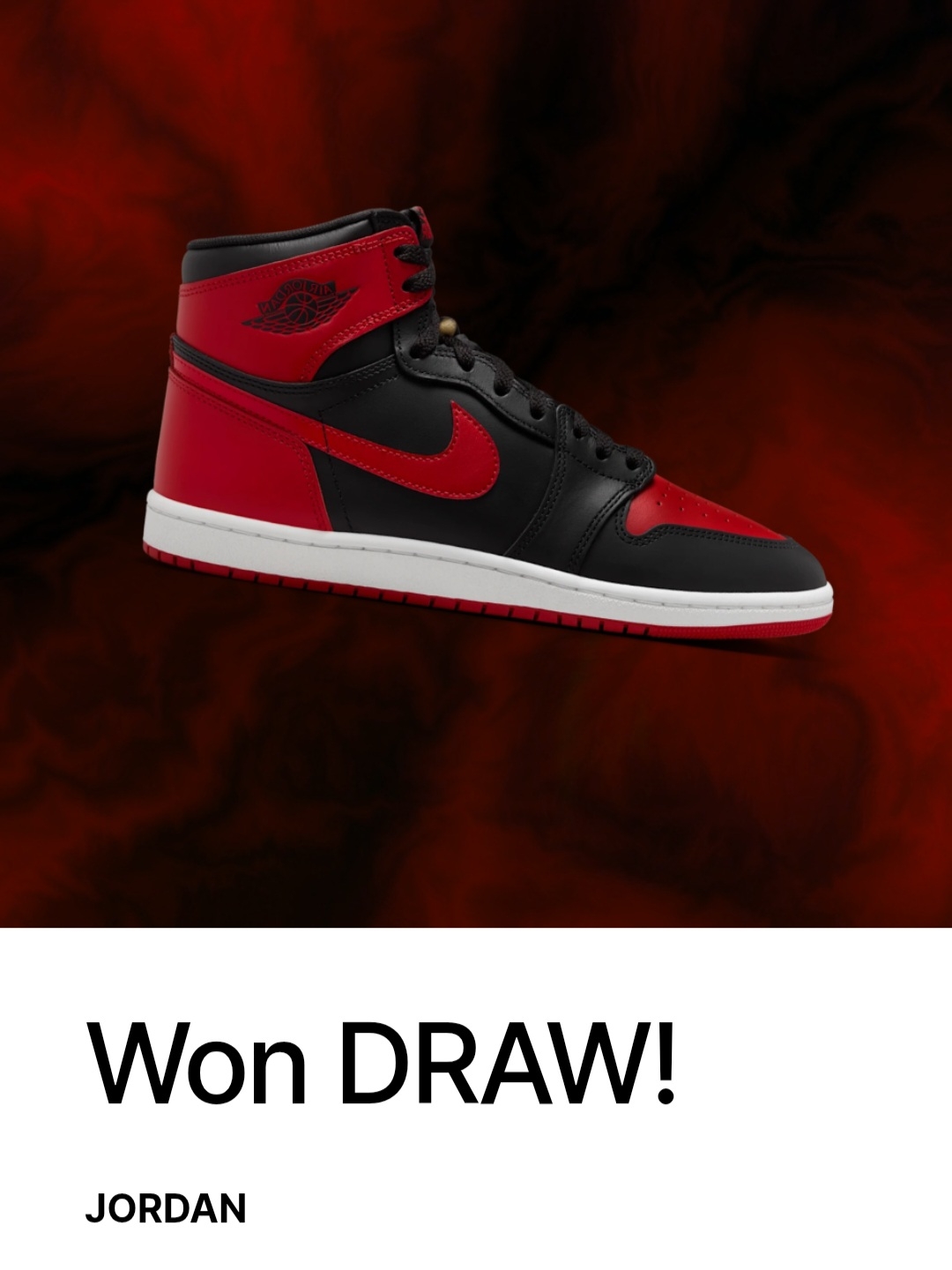 Jordan 1 High 85 Bred, GOGORR Heart Logo Mini Rug Black 착용 스타일 - 3