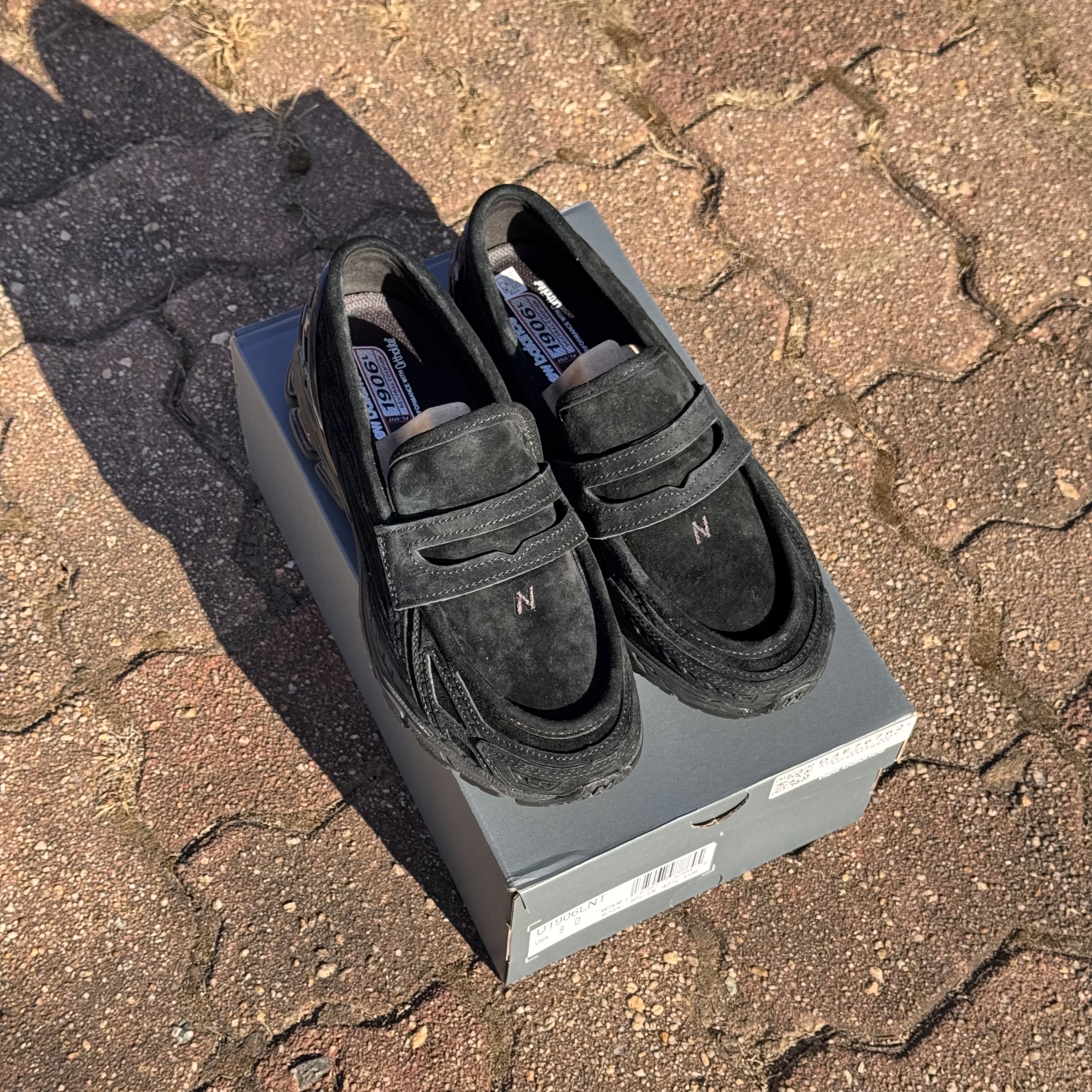 New Balance 1906L Black Black Cement 착용 스타일 - 4