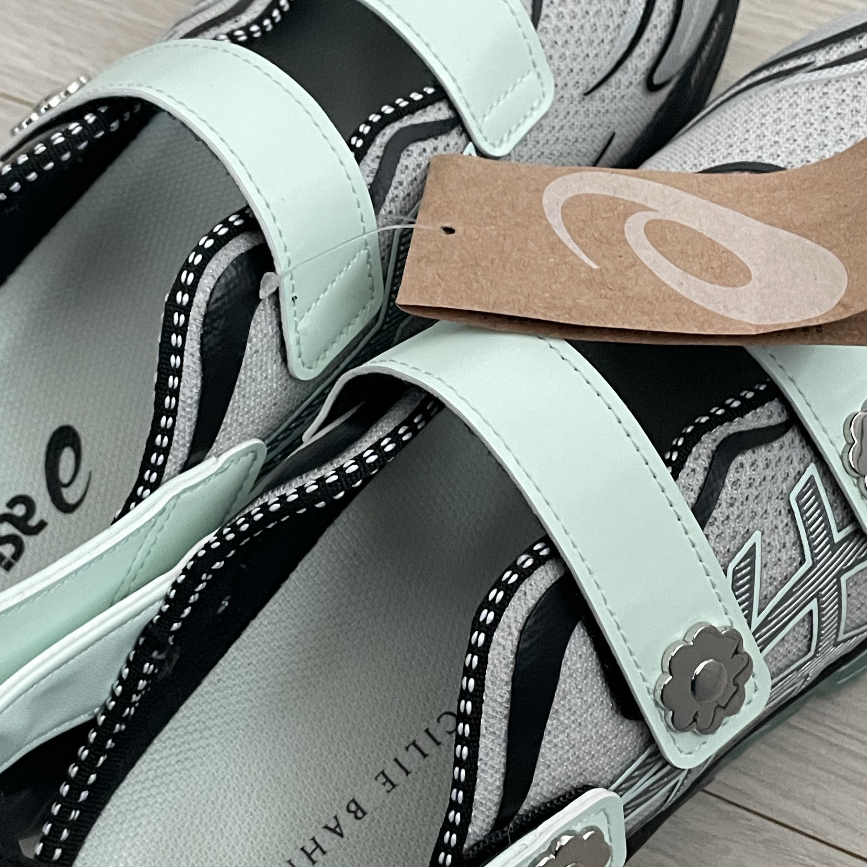 Asics x Cecilie Bahnsen Gel-Quantum 360 VIII Silver Mint 착용 스타일