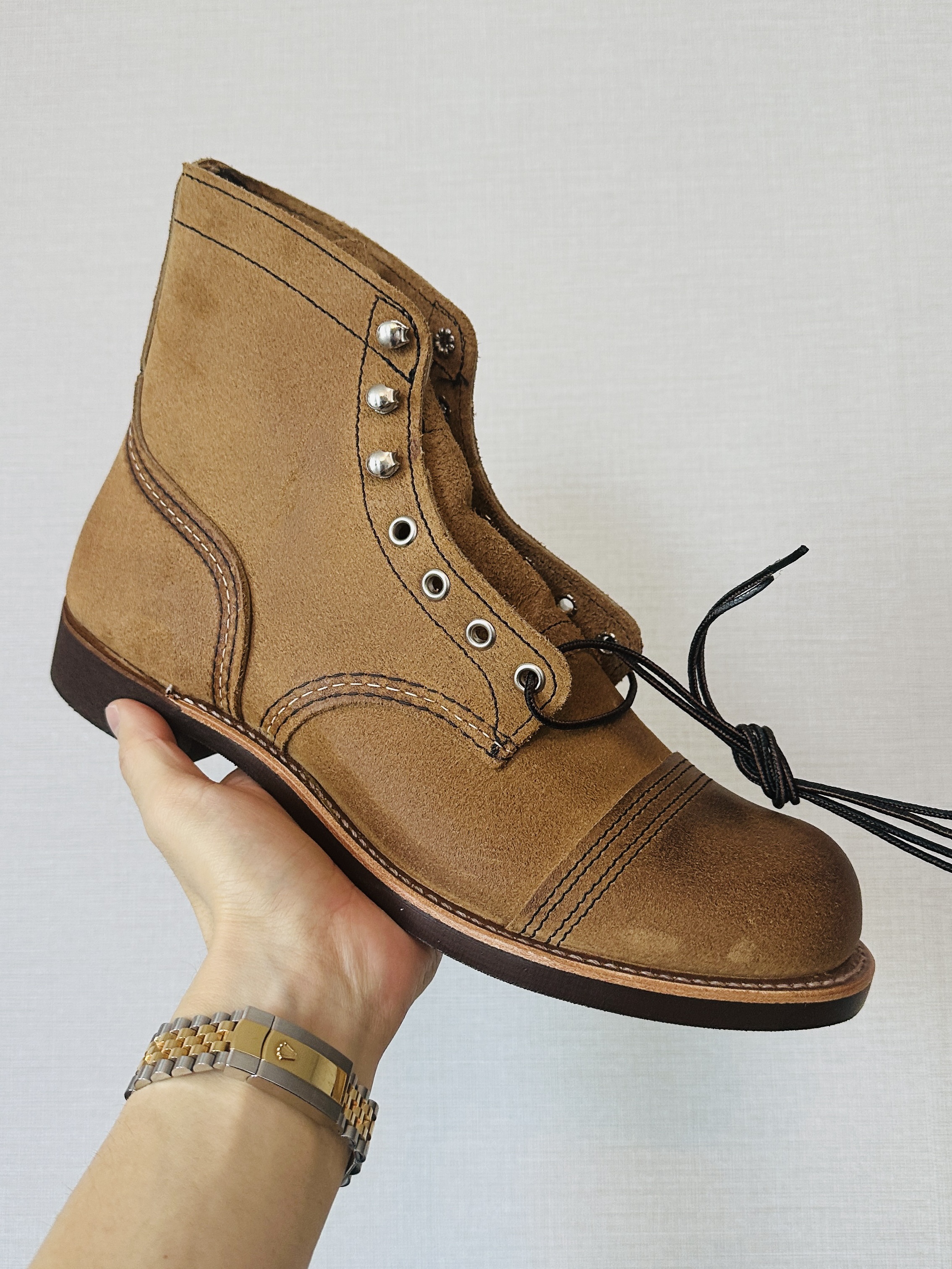 Red Wing Iron Ranger 8083 Hawthrone Muleskinner - D 착용 스타일