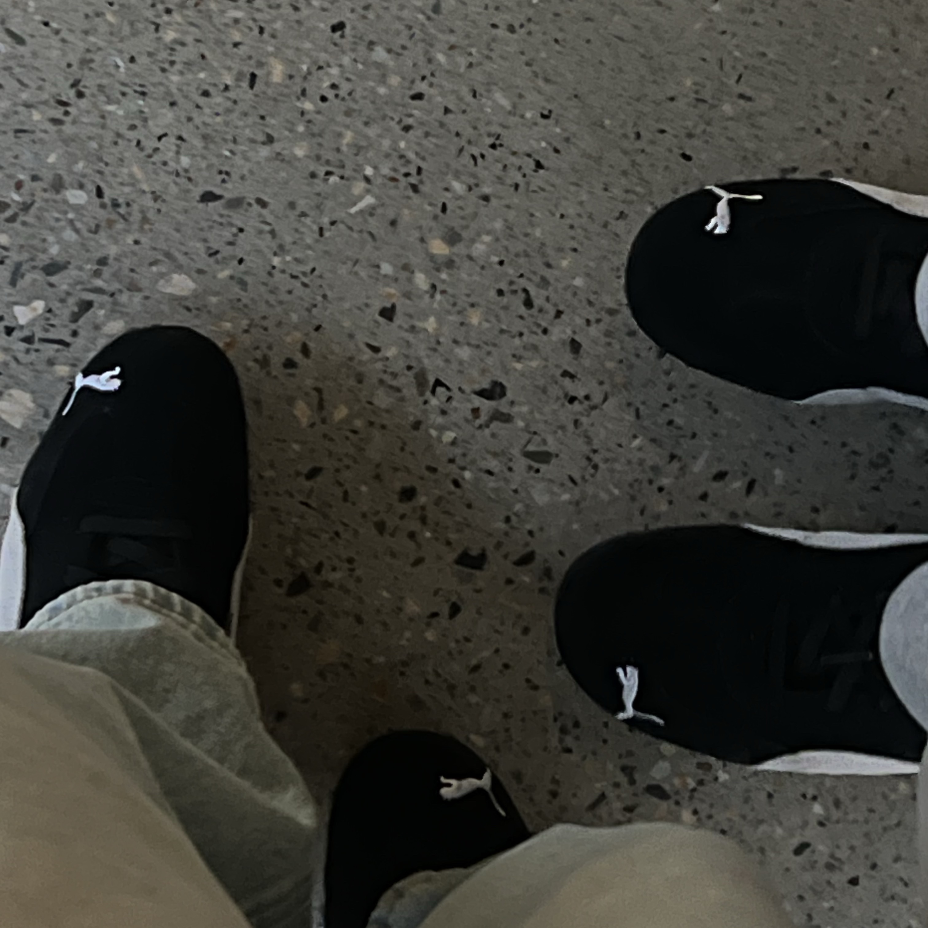 Puma Speedcat OG Black White 착용 스타일