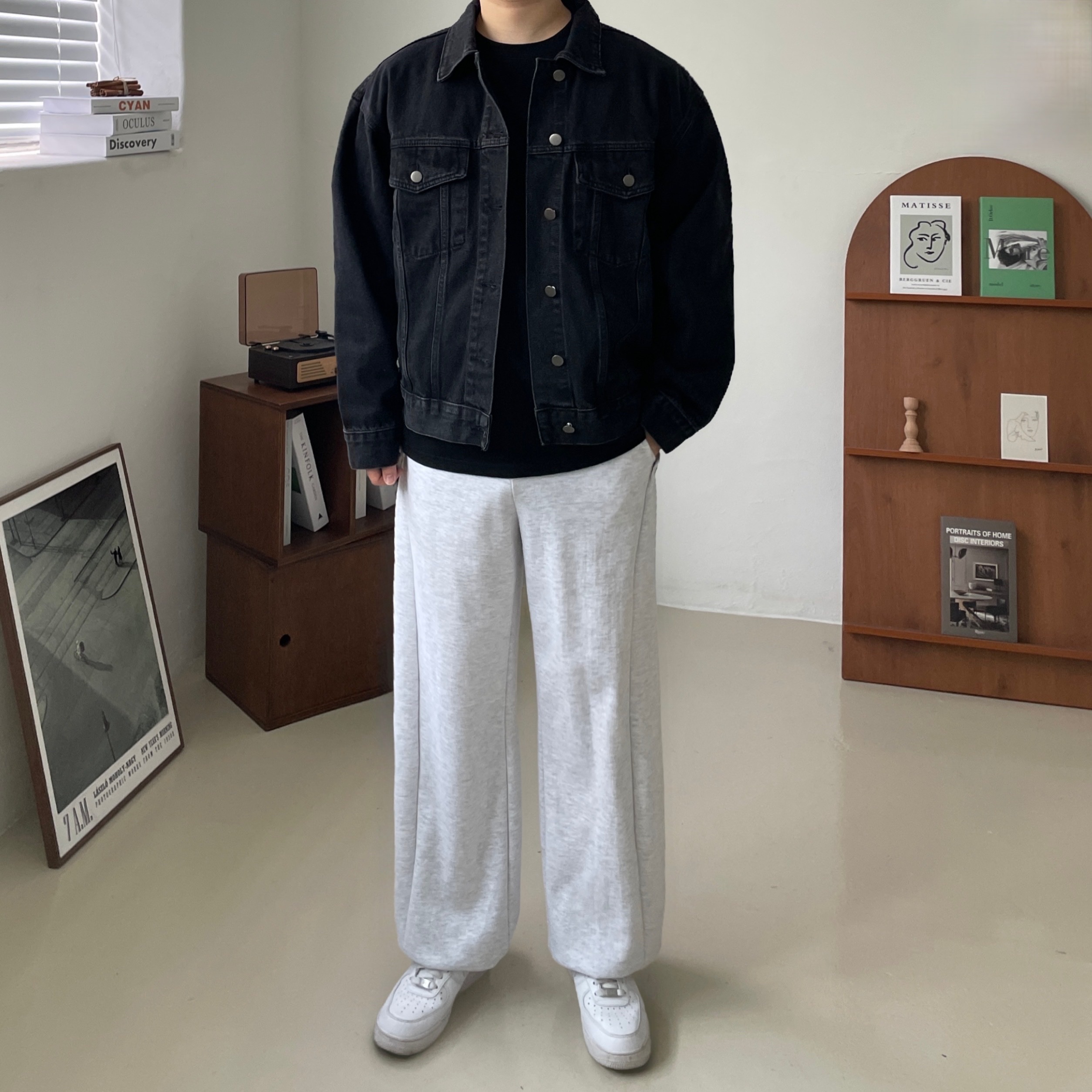 Nike Air Force 1 '07 Low White 착용 스타일 - 1