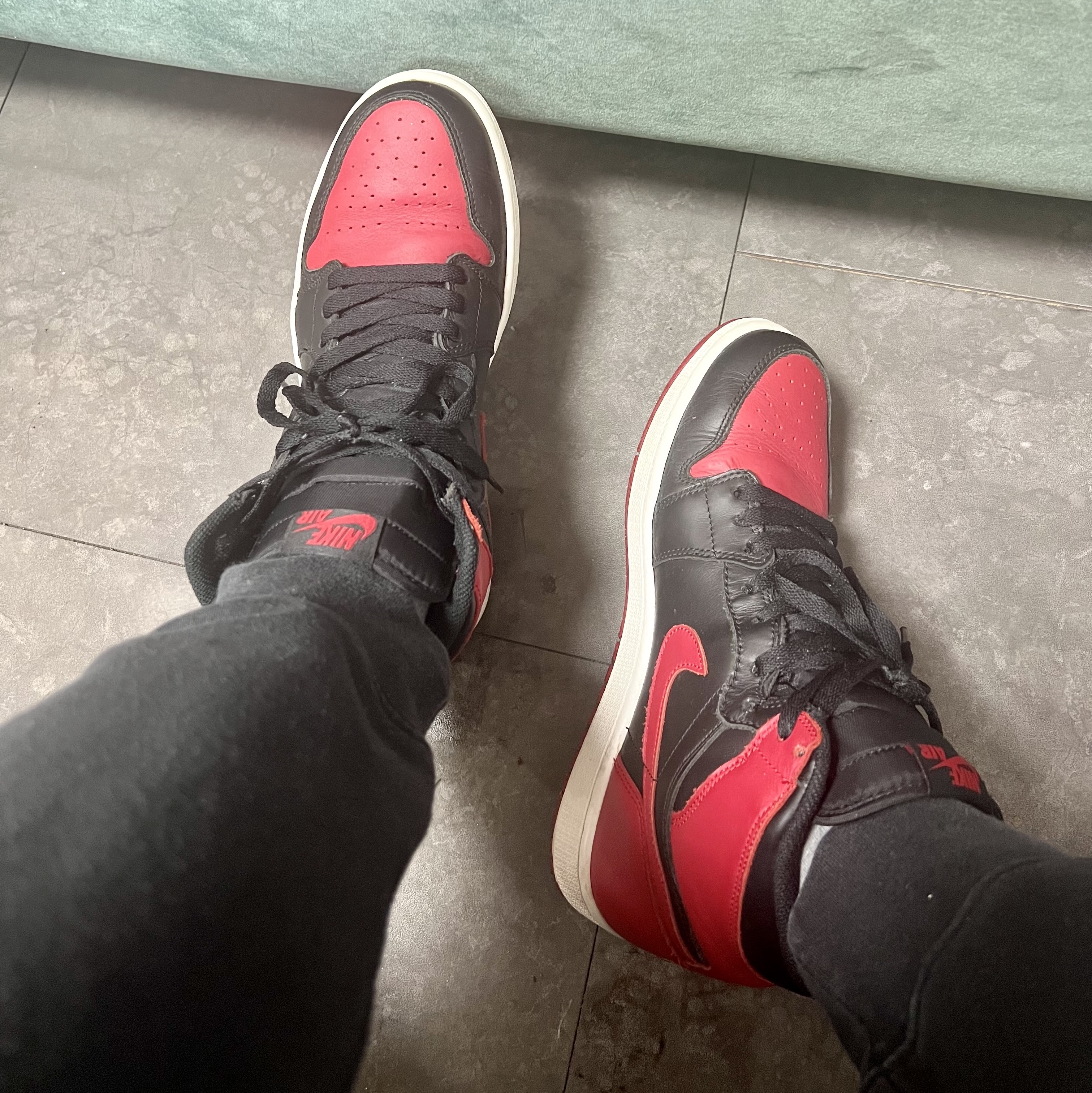 Jordan 1 Retro High OG Bred 2013 착용 스타일