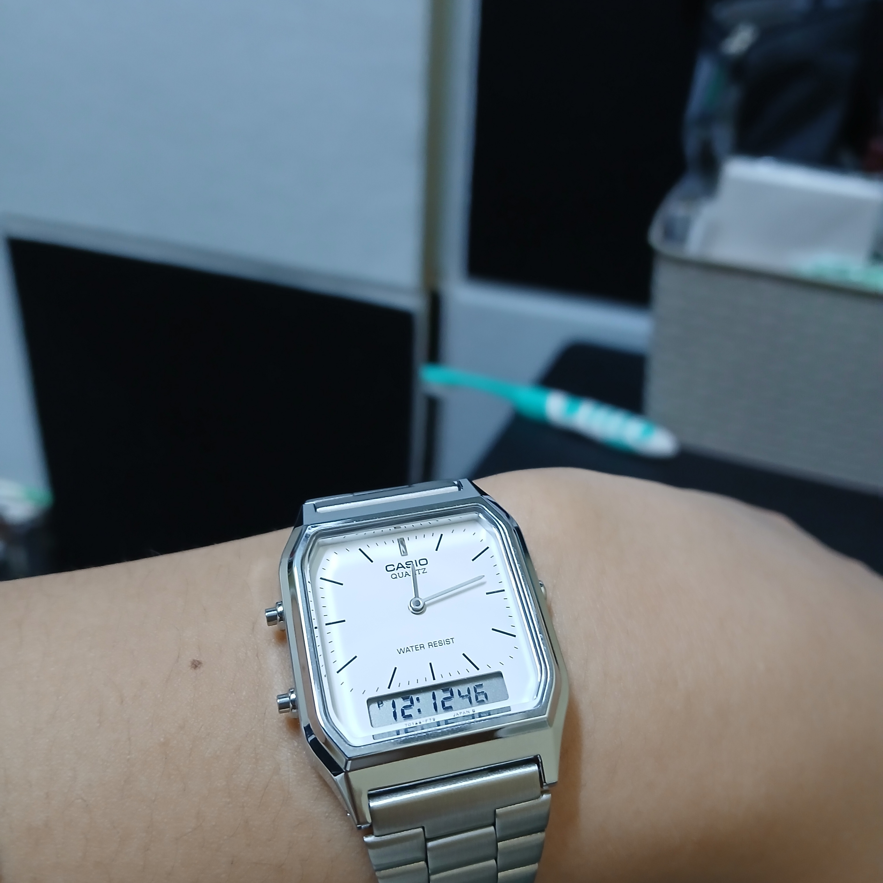 Casio AQ-230A-7DMQ 착용 스타일