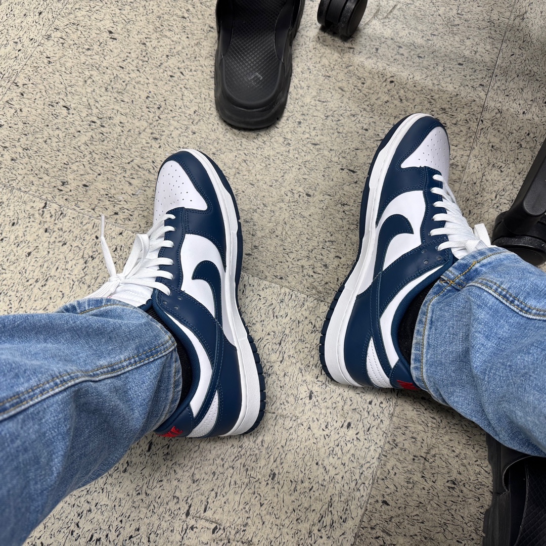 Nike Dunk Low Retro Valerian Blue 착용 스타일