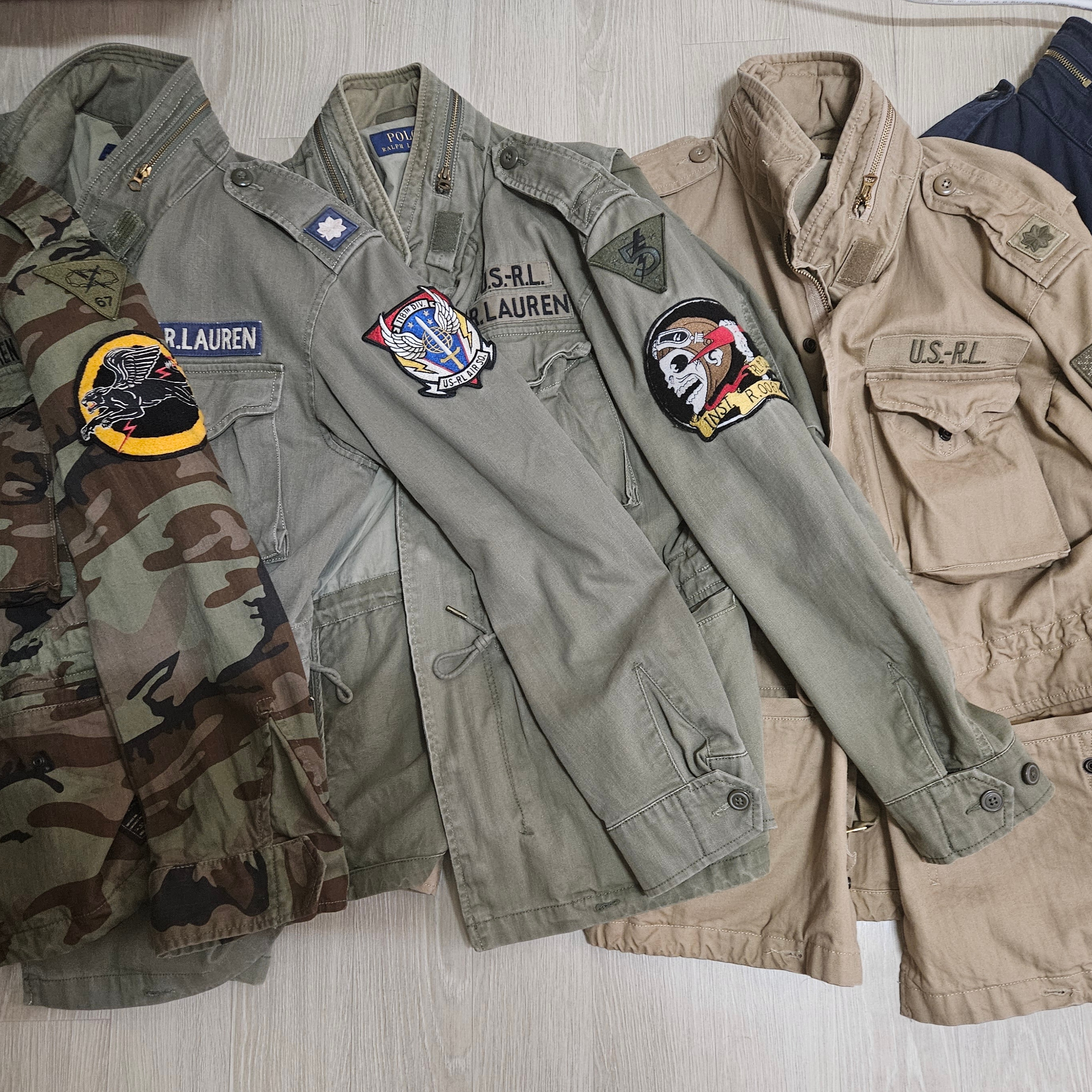 [20% 적립] Polo Ralph Lauren Iconic Herringbone Field Jacket Olive Mountain - 25SS 착용 스타일