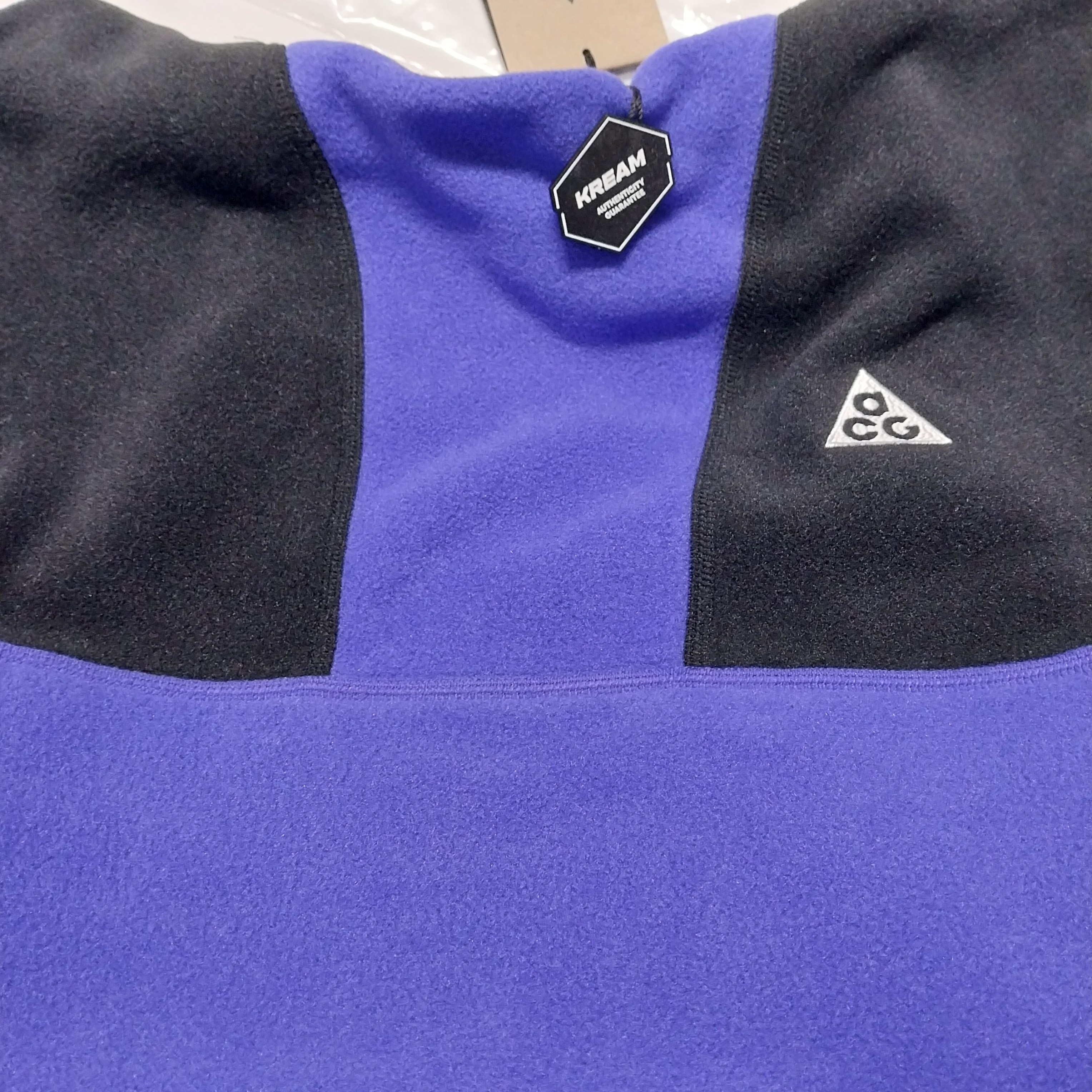 Nike ACG Polartec Wolf Tree Pullover Hoodie Persian Violet - Asia 착용 스타일 - 1