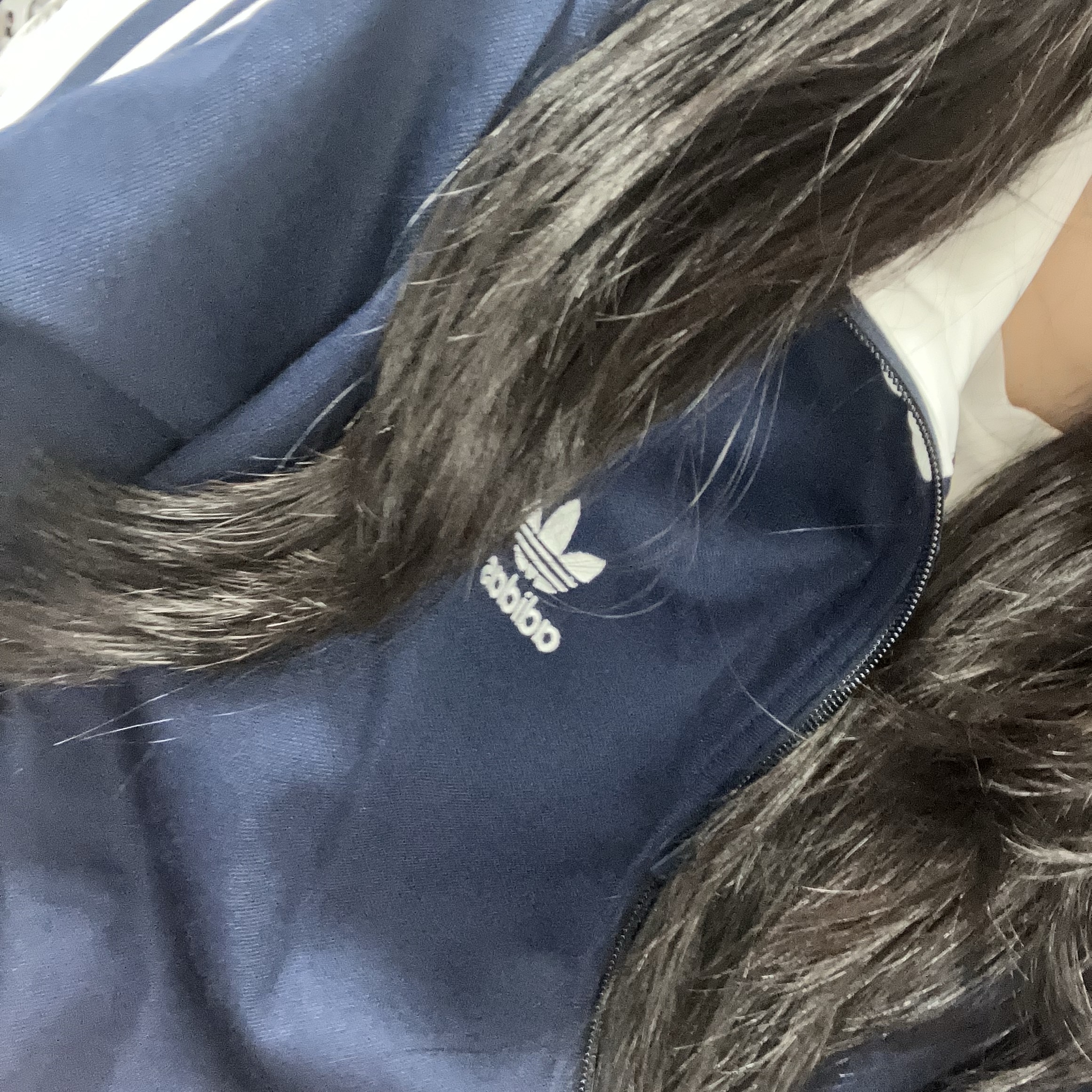Adidas Adicolor Classic Beckenbauer Track Top Night Indigo - KR Sizing 착용 스타일 - 1