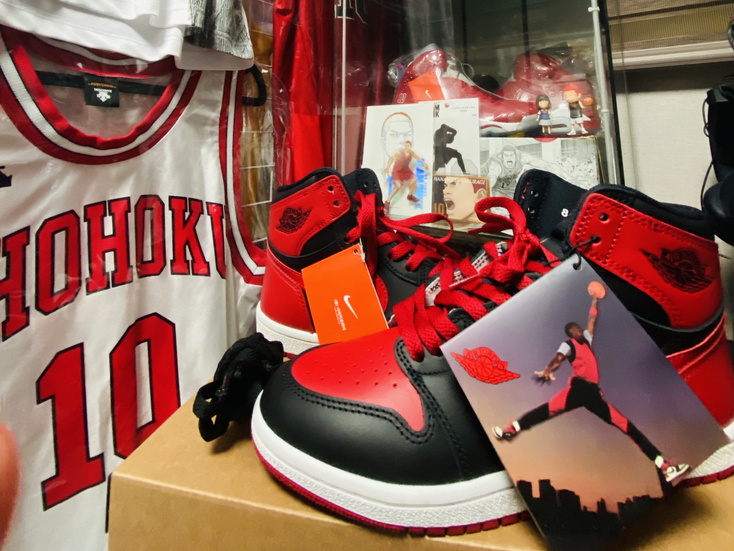 Jordan 1 High 85 Bred, Jordan 1 x Tune High 85 Bred (Special Package) 착용 스타일 - 8