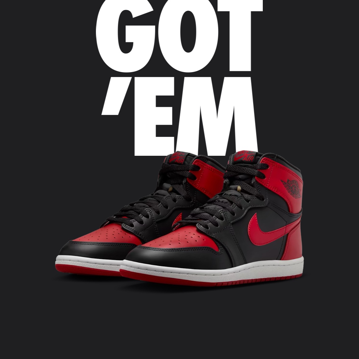 Jordan 1 Retro Bred 2001, Jordan 1 High 85 Bred 착용 스타일 - 3