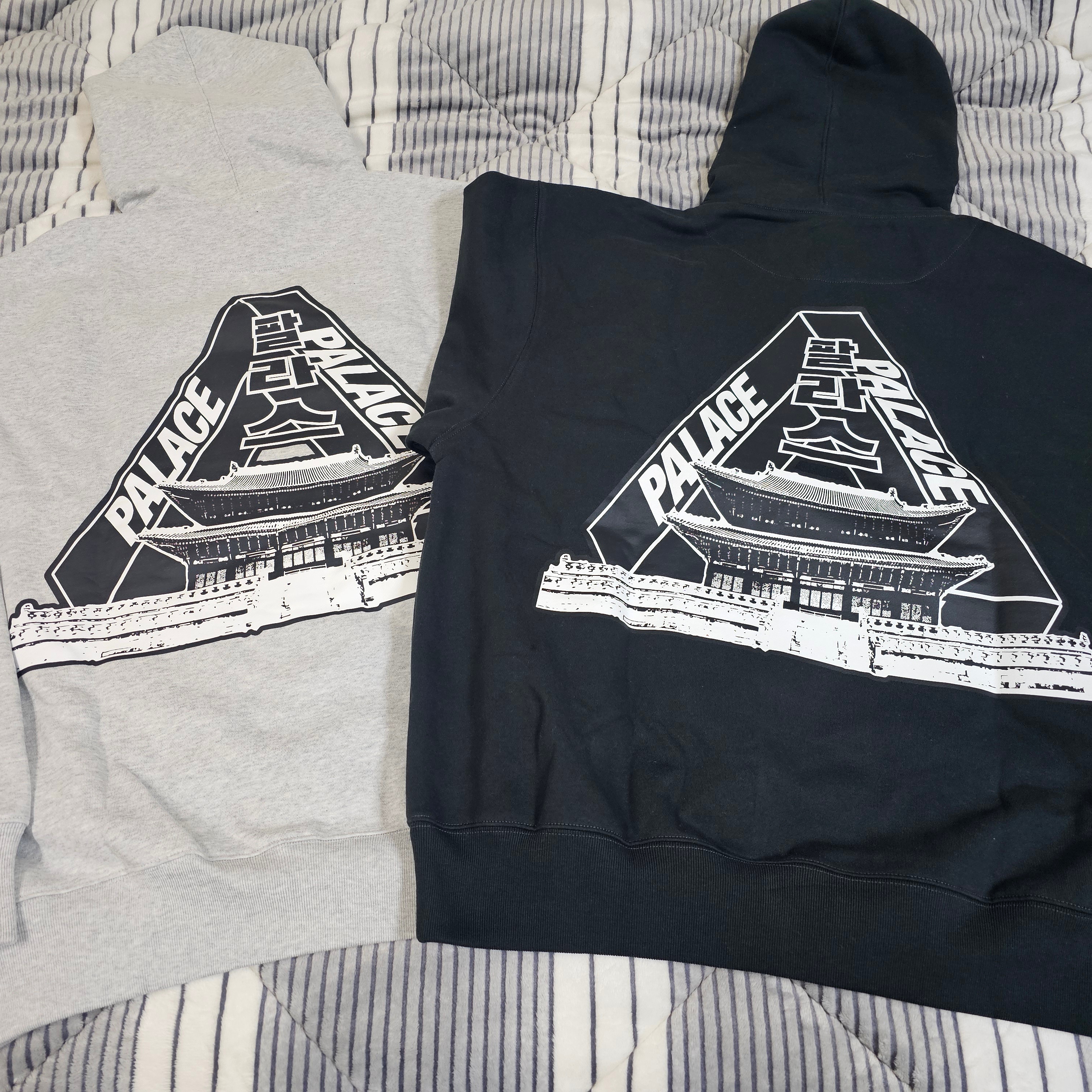 Palace Seoul 2 Seoul 6-Panel Cap Black - 25SS, Palace Seoul 2 Seoul Tri-Ferg T-Shirt Black - 25SS 착용 스타일 - 5