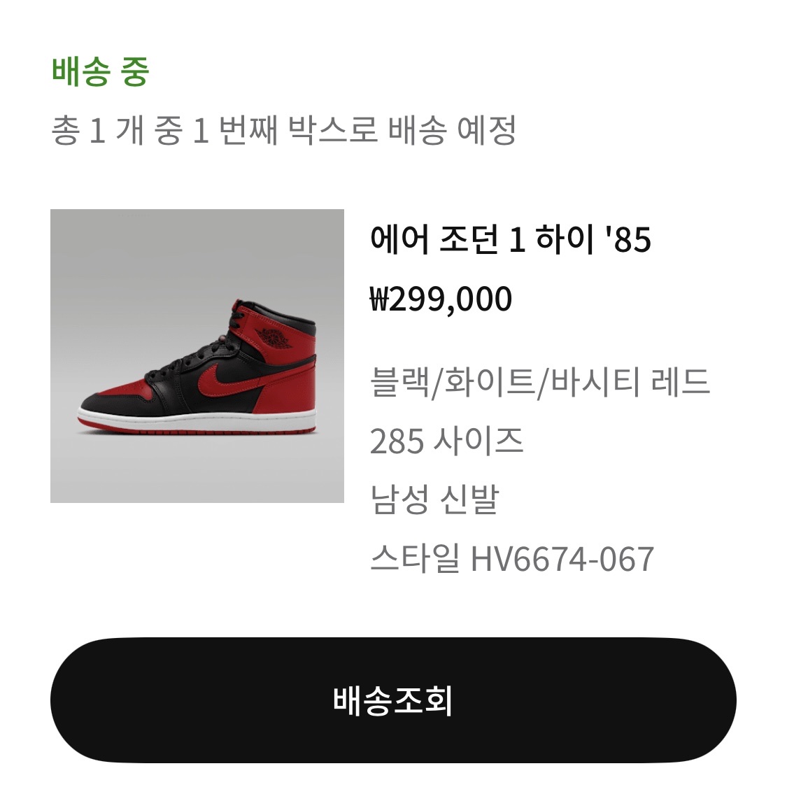 Jordan 1 High 85 Bred, Jordan 1 x Tune High 85 Bred (Special Package) 착용 스타일 - 2