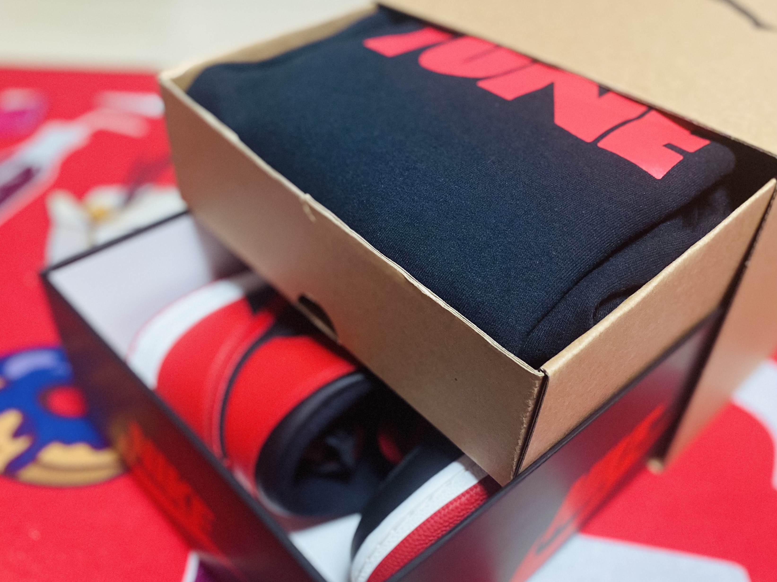 Jordan 1 High 85 Bred, Jordan 1 x Tune High 85 Bred (Special Package) 착용 스타일 - 5