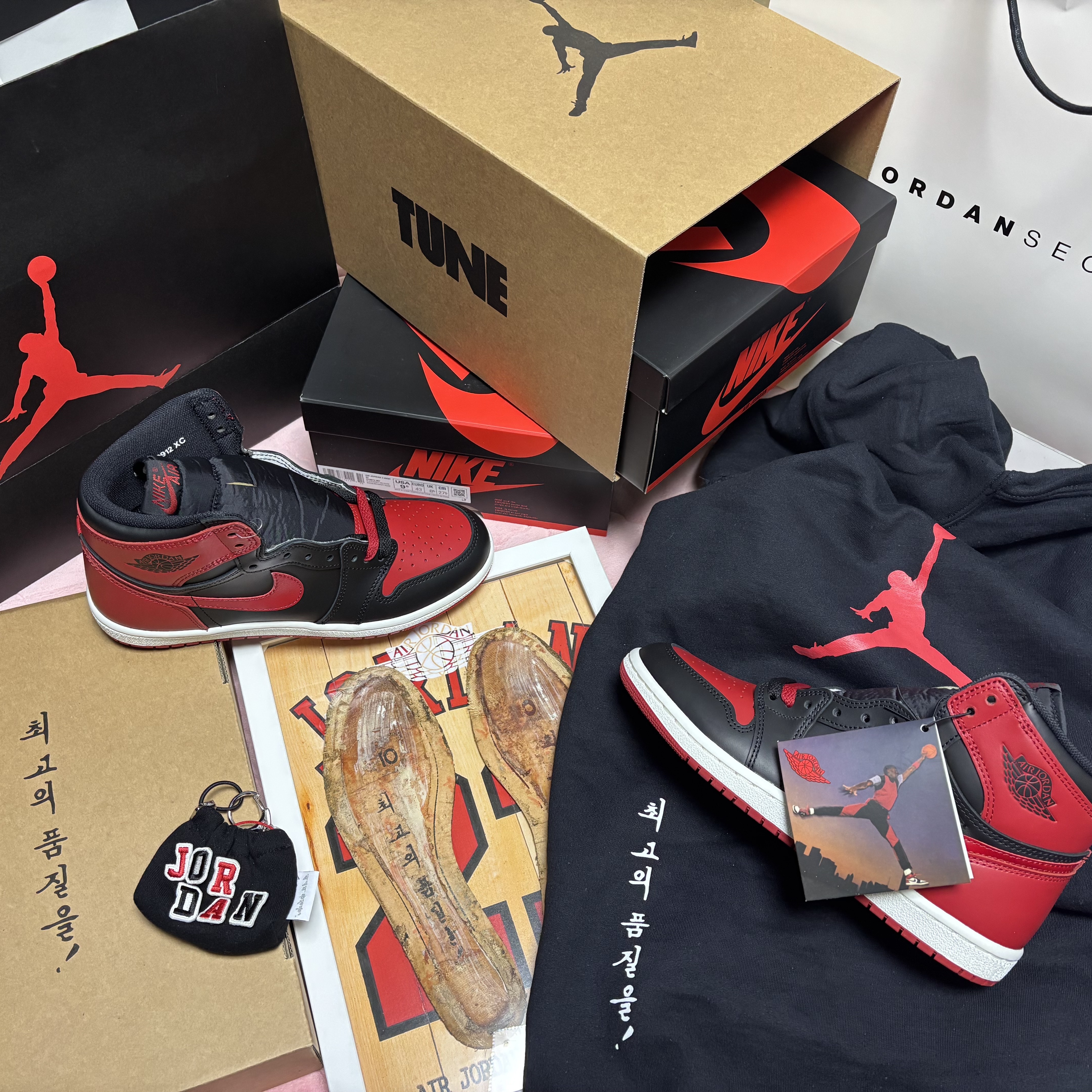 Jordan 1 x Tune High 85 Bred (Special Package), Jordan 1 High 85 Bred 착용 스타일