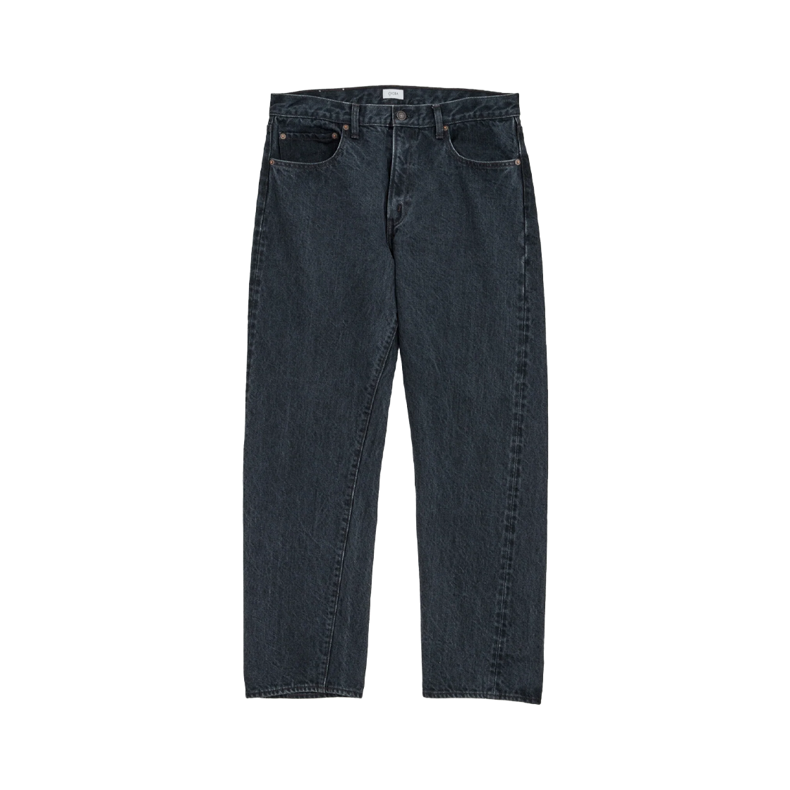 시오타 테이퍼드 5 포켓 팬츠 미디엄 블랙 - 25SS(Ciota Tapered 5 Pocket Pants Medium Black - 25SS)