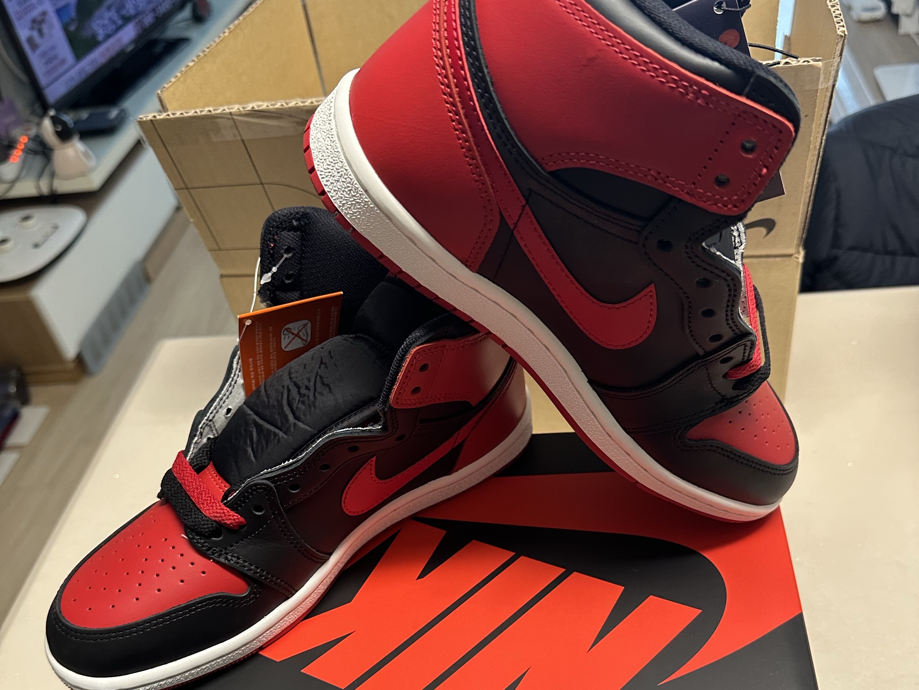 Jordan 1 High 85 Bred 착용 스타일 - 7