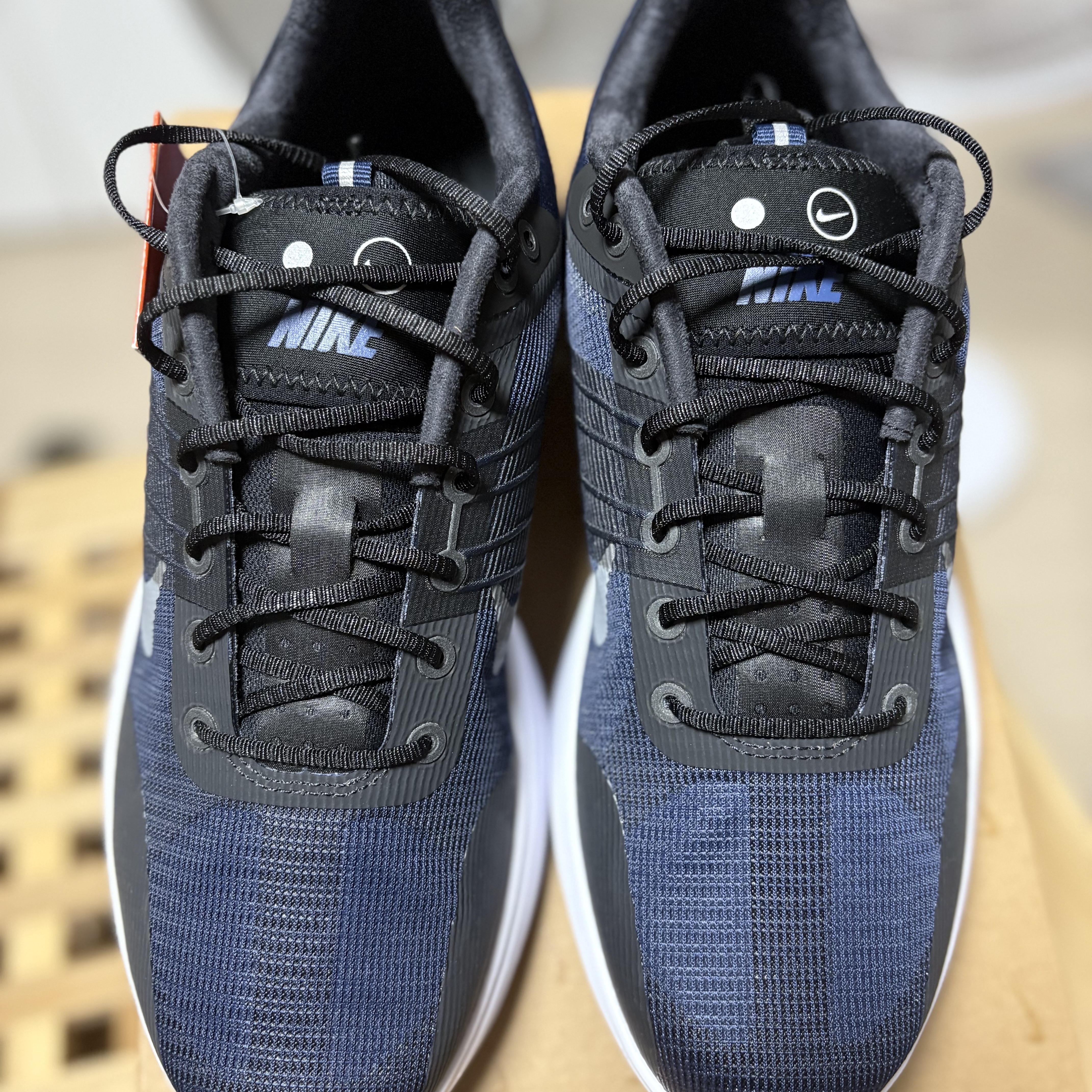 Nike Lunar Roam Black Midnight Navy 착용 스타일 - 4