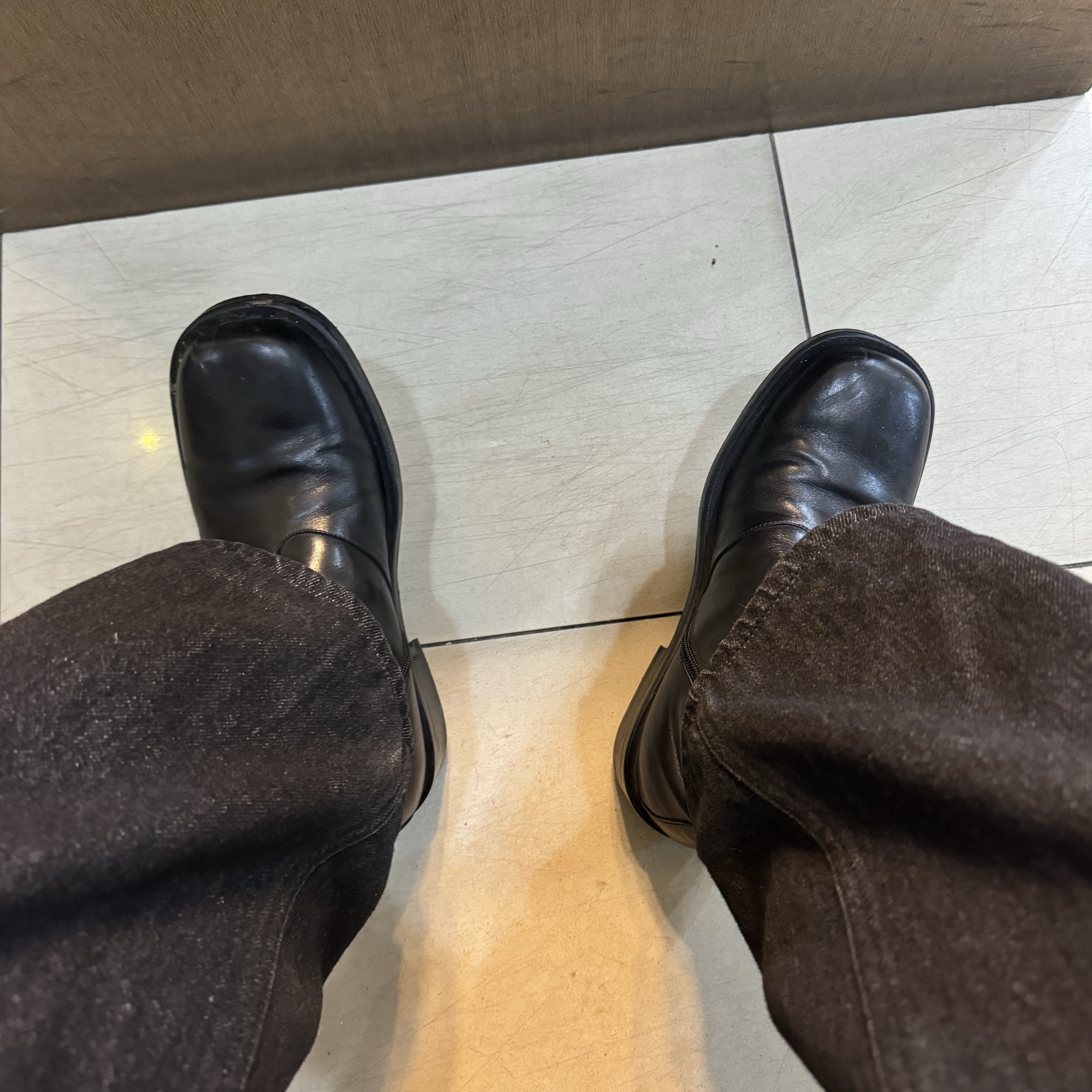 Our Legacy Camion Boot Black 착용 스타일
