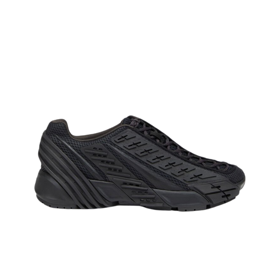 Y03062P5140-T8013 Diesel S-Prototype V2 Sneakers in Mesh and Rubber Black