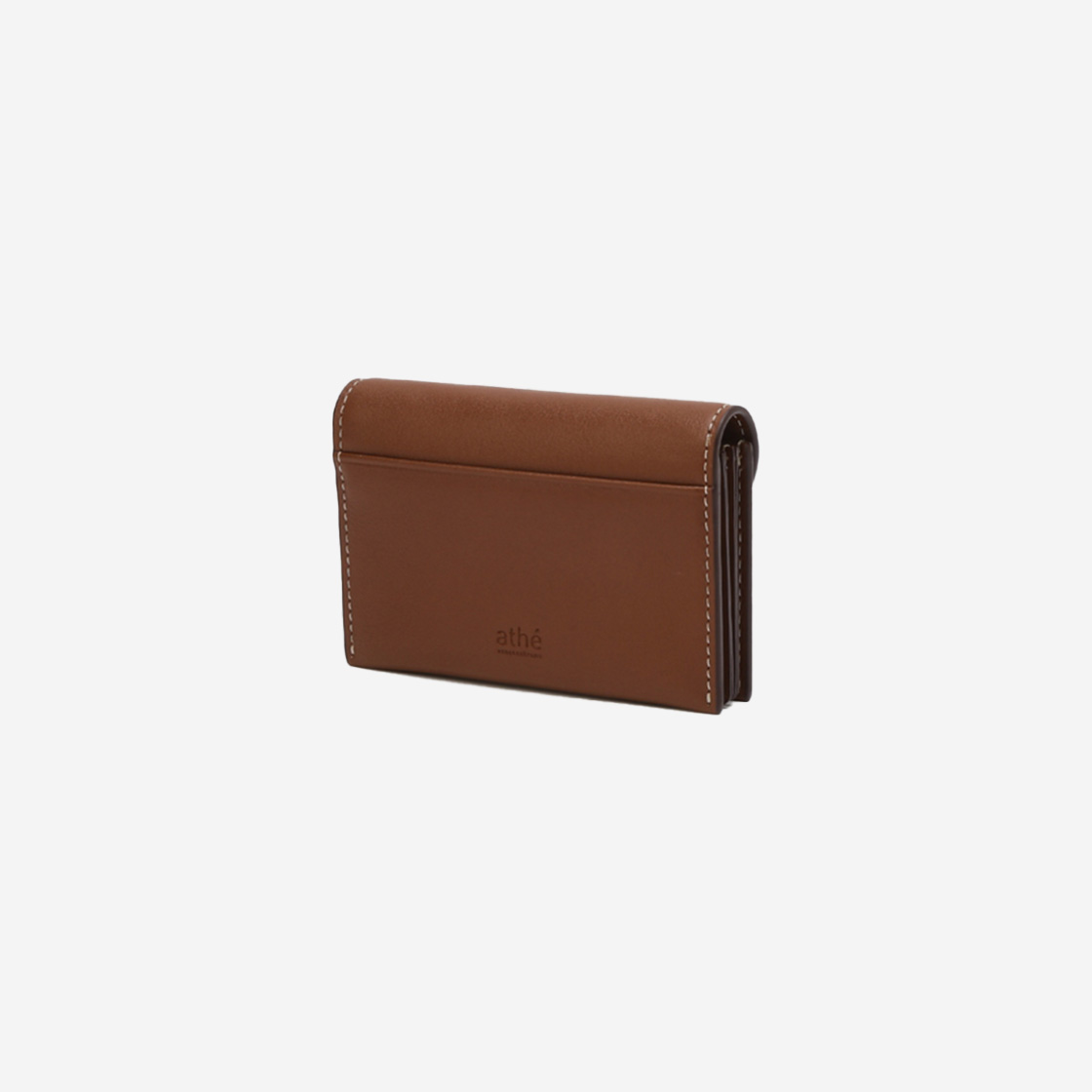아떼바네사브루노 레더 플랩 아코디언 카드지갑 브라운(Athe Vanessabruno Leather Flap Accordion Card Wallet Brown) - 3