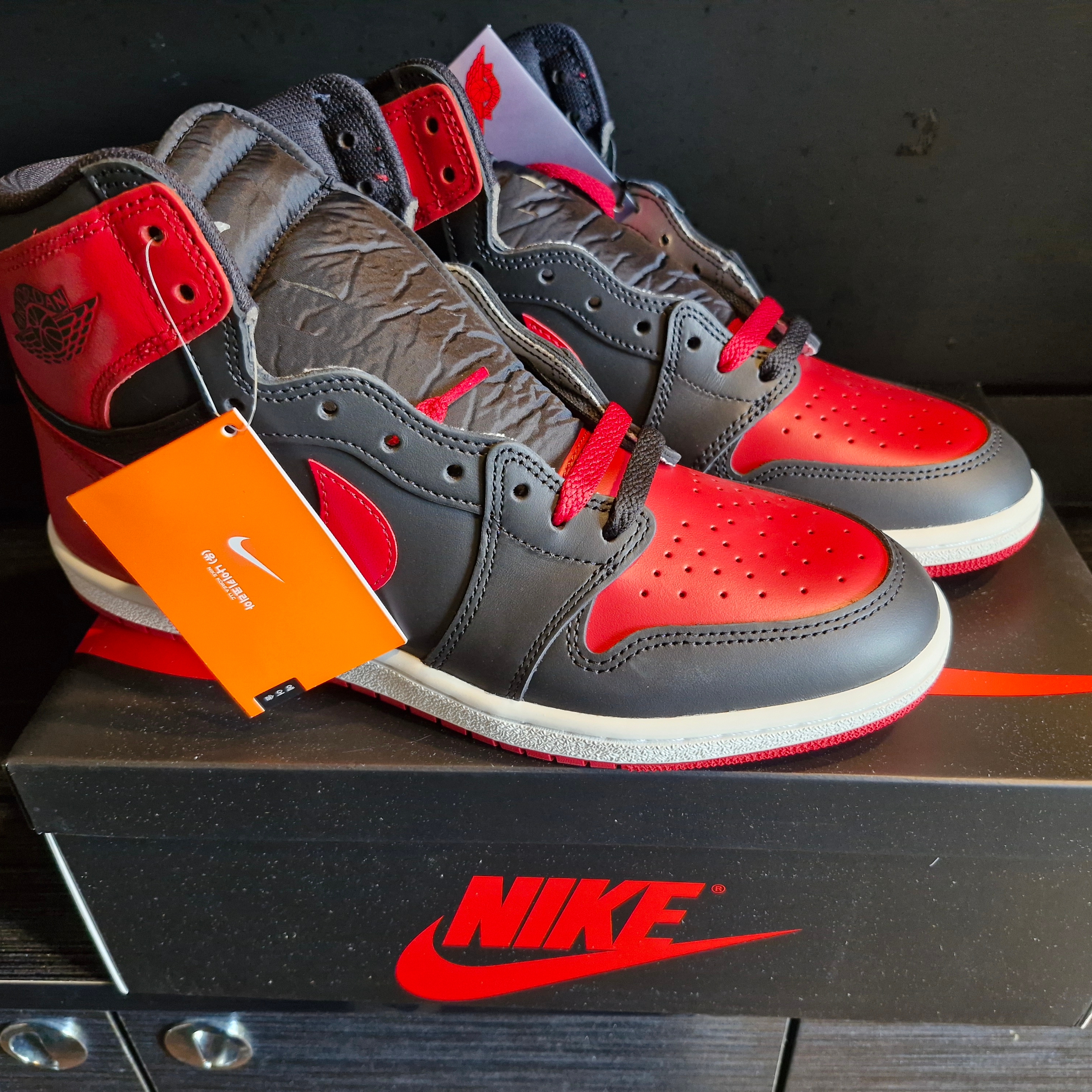Jordan 1 High 85 Bred 착용 스타일 - 1