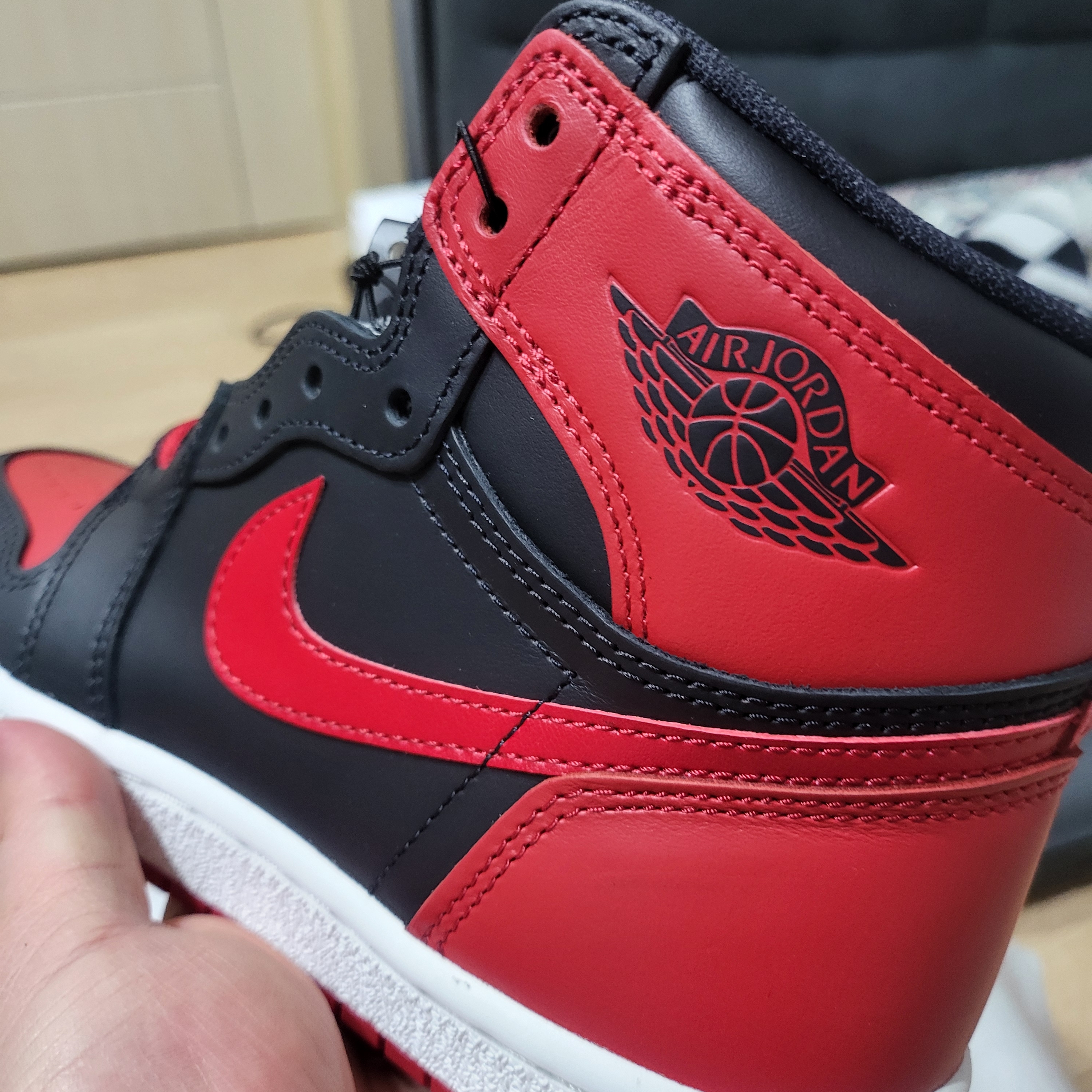 Jordan 1 High 85 Bred 착용 스타일 - 4
