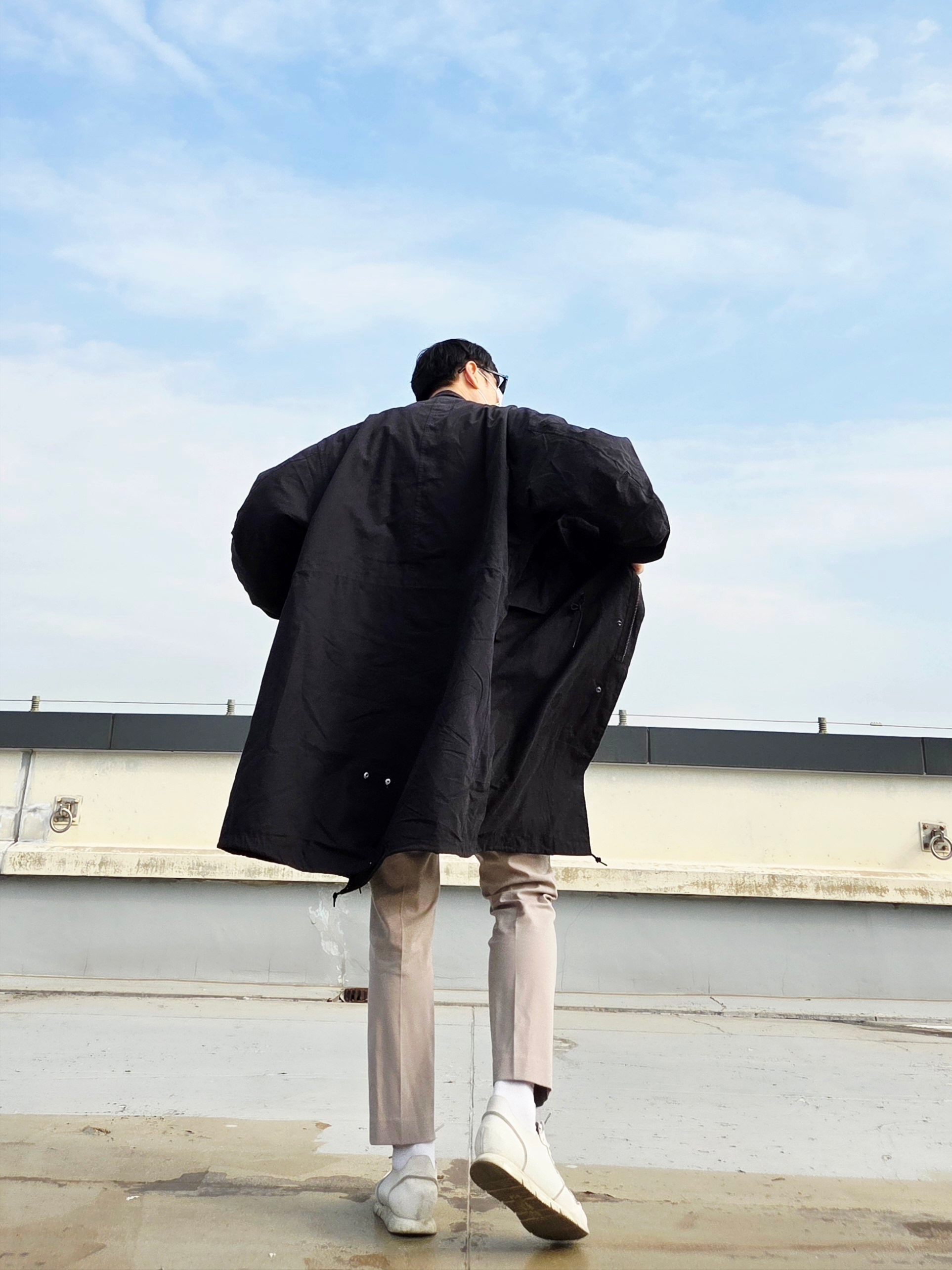 Freak's Store M-65 Mods Coat Liner Set Black, Buttero Carrera Men White 착용 스타일 - 5