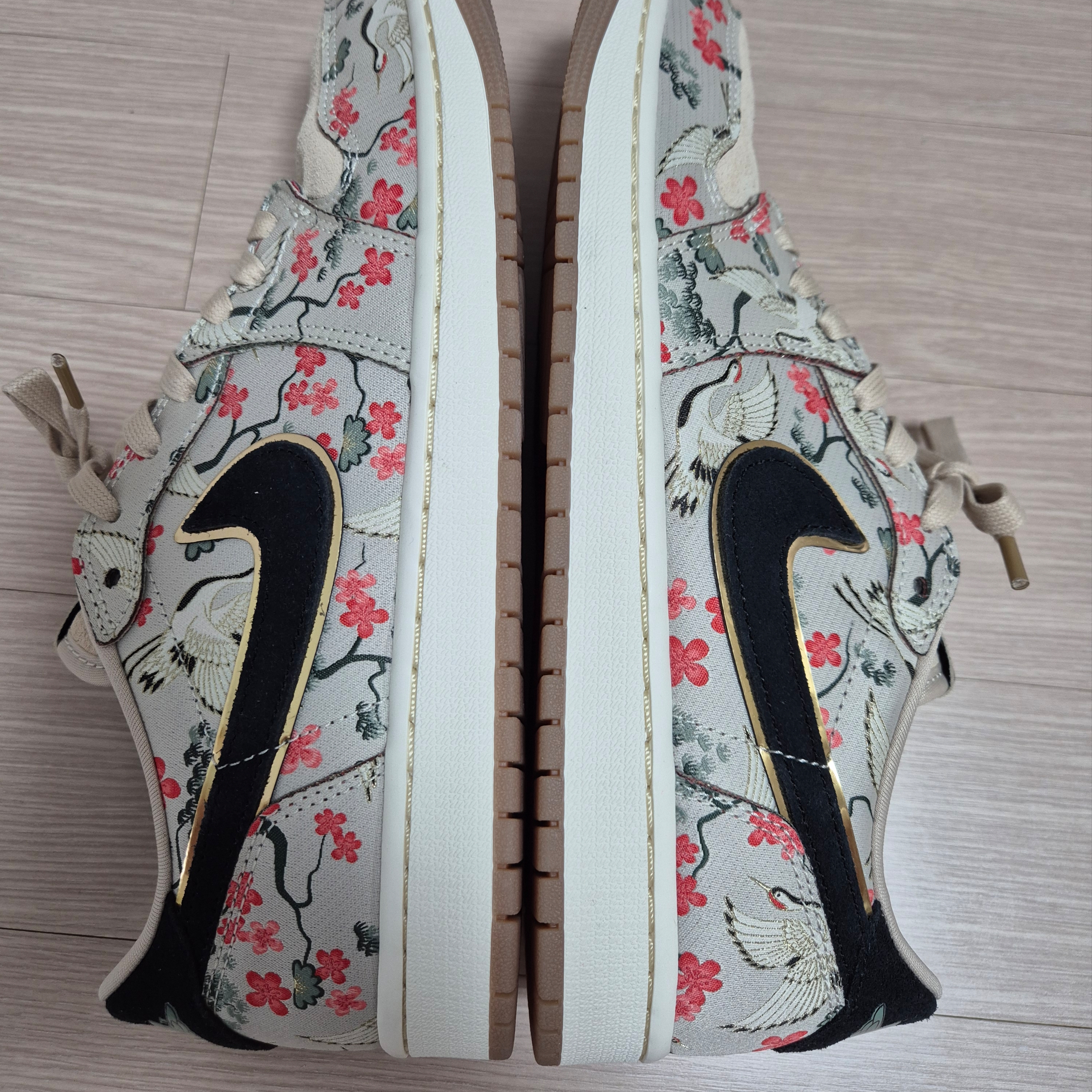 Jordan 1 Retro Low OG Rui Cranes 착용 스타일 - 6