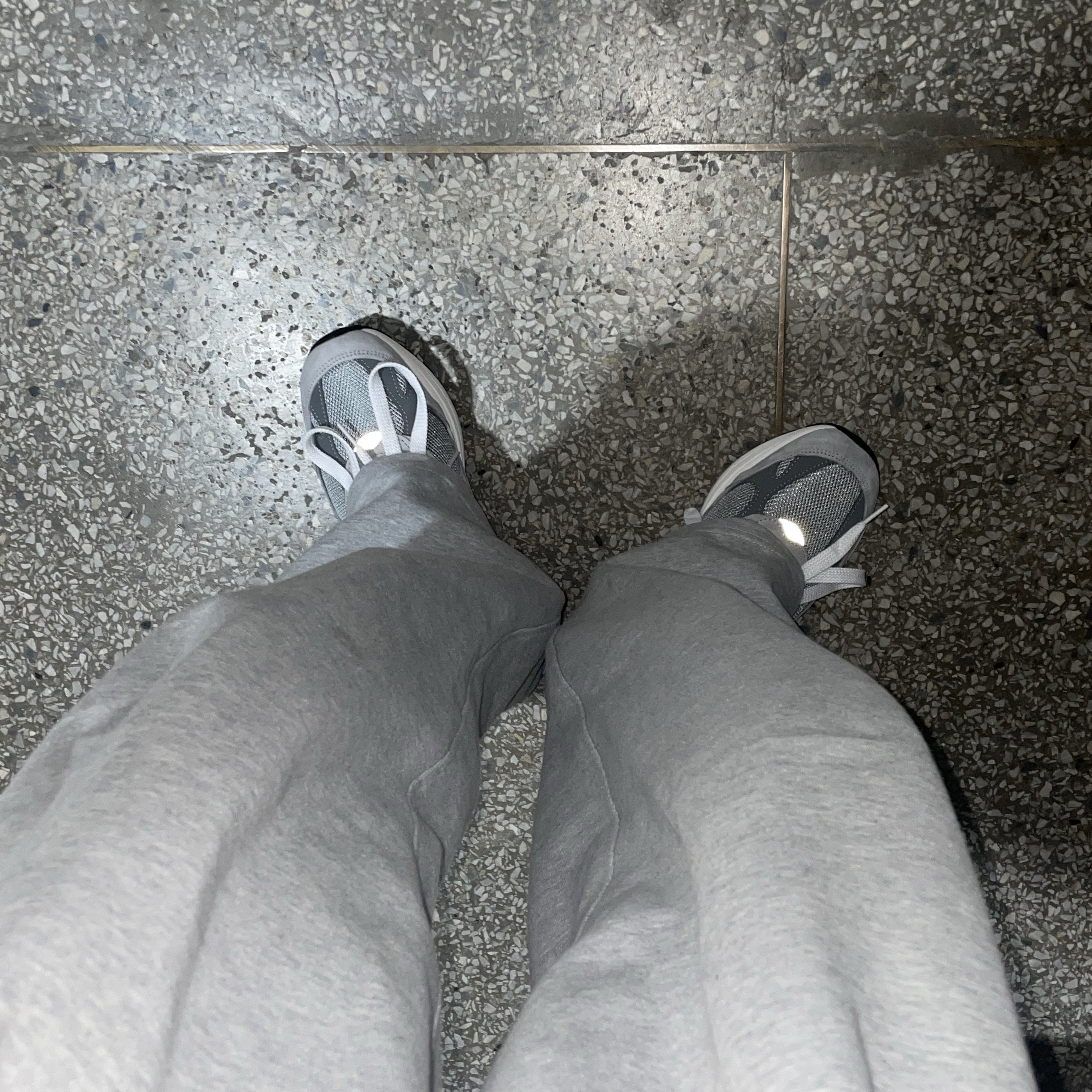 New Balance 993 Made in USA Grey - D Standard 착용 스타일 - 4